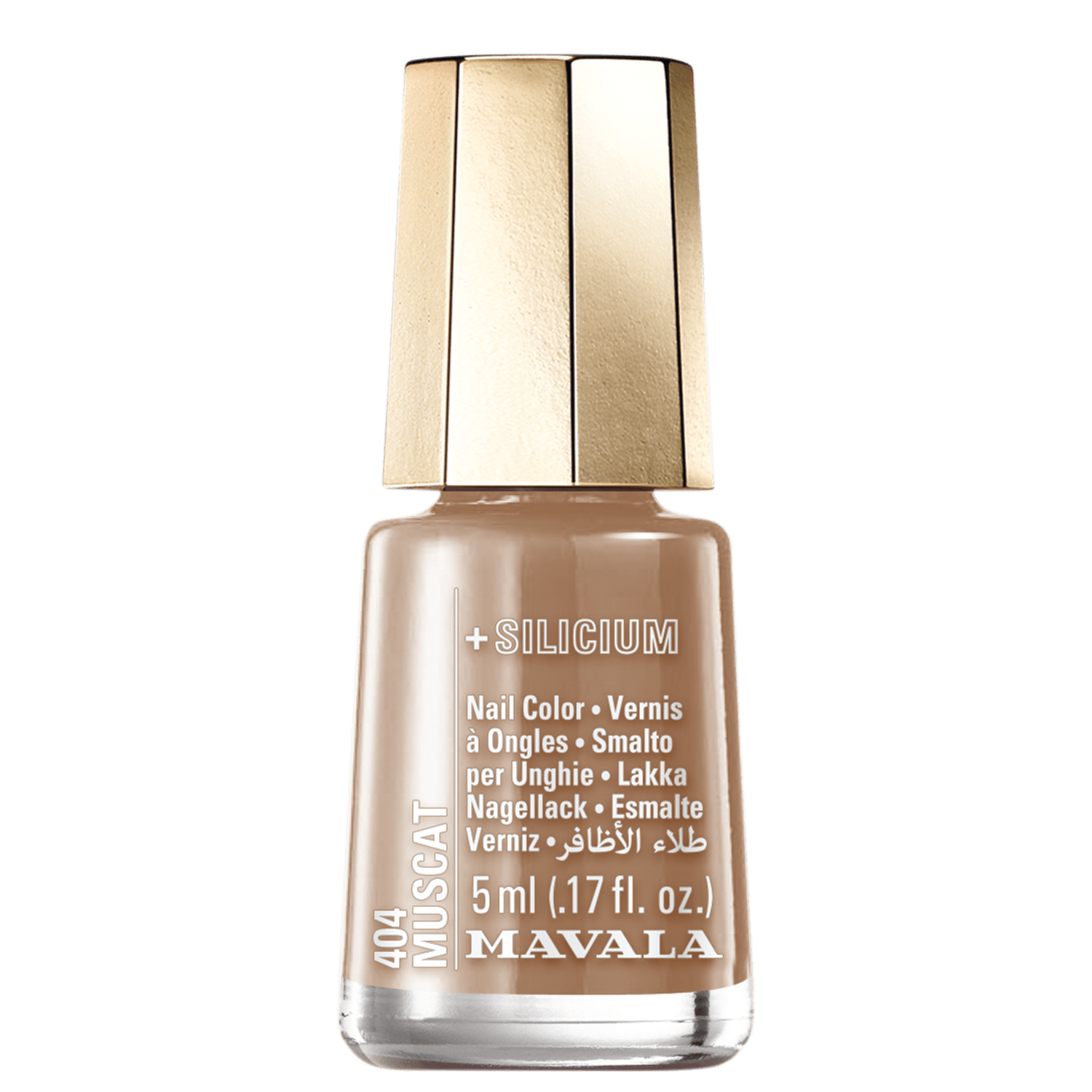 Mavala Mini Color + Silício Muscat 404 - Esmalte Cremoso 5ml