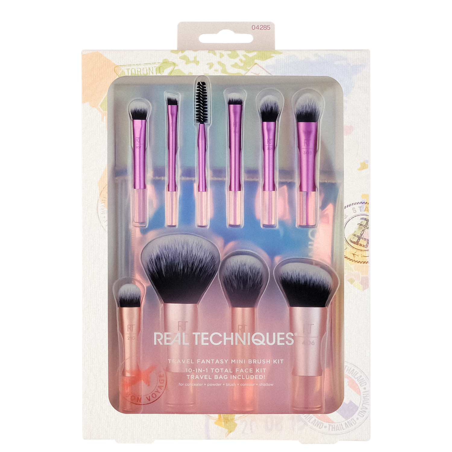 Kit Real Techniques Travel Fantasy Mini Brush (11 Produtos)