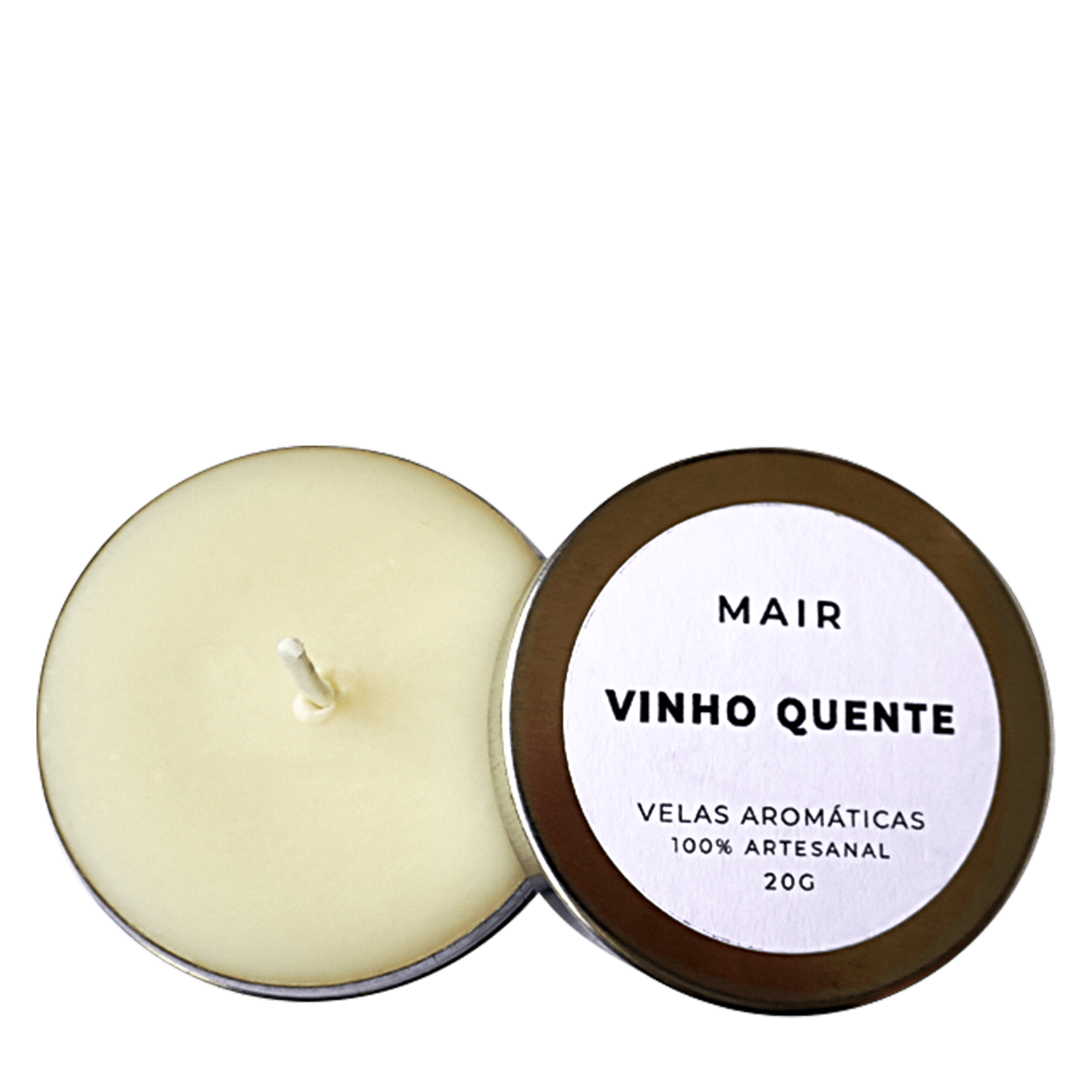Mair Vinho Quente Mini - Vela Aromática 20g