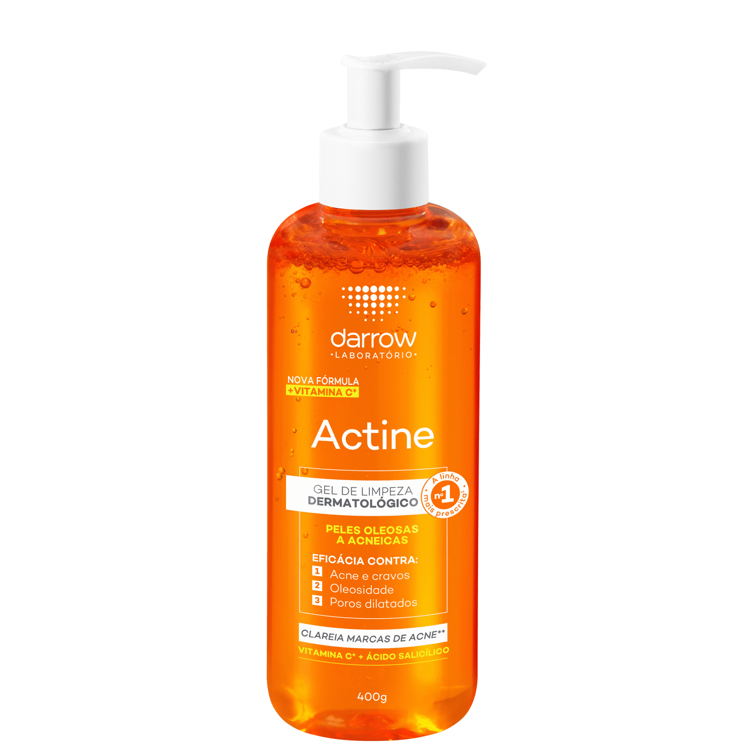 Darrow Actine - Gel de Limpeza Facial 400g