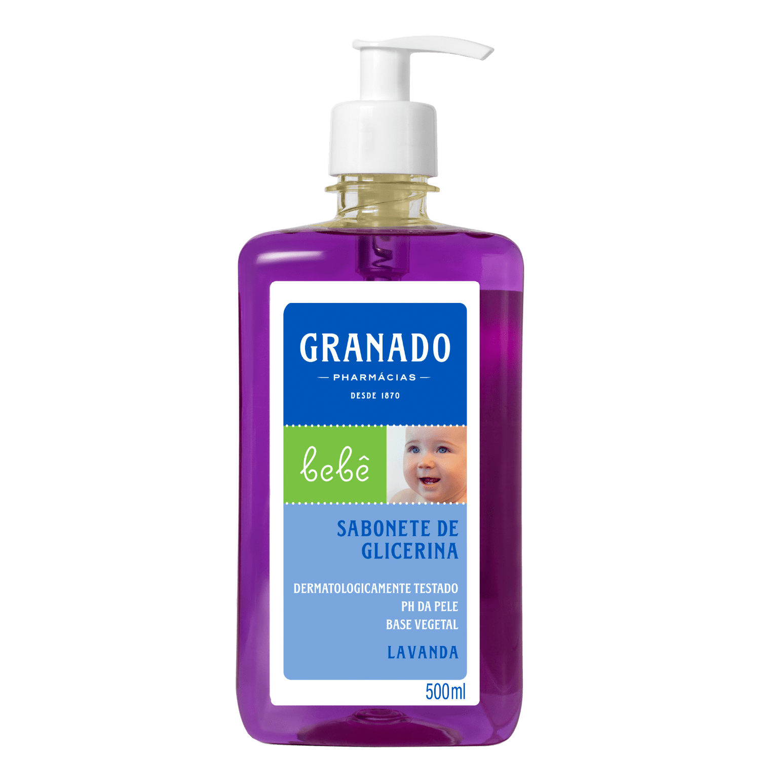 Granado Bebê Glicerina Lavanda - Sabonete Líquido 500ml
