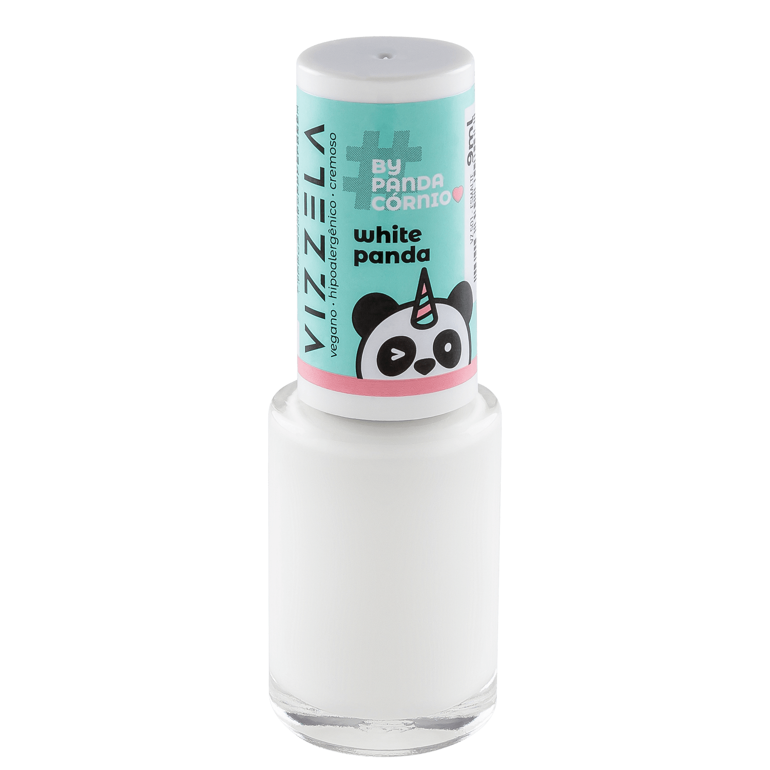 Vizzela Cosméticos by Pandacórnio White Panda - Esmalte Cremoso 9ml