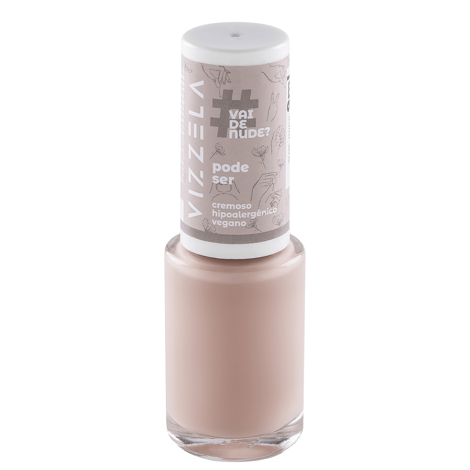 Vizzela Cosméticos Vai de Nude? Pode Ser - Esmalte Cremoso 9ml