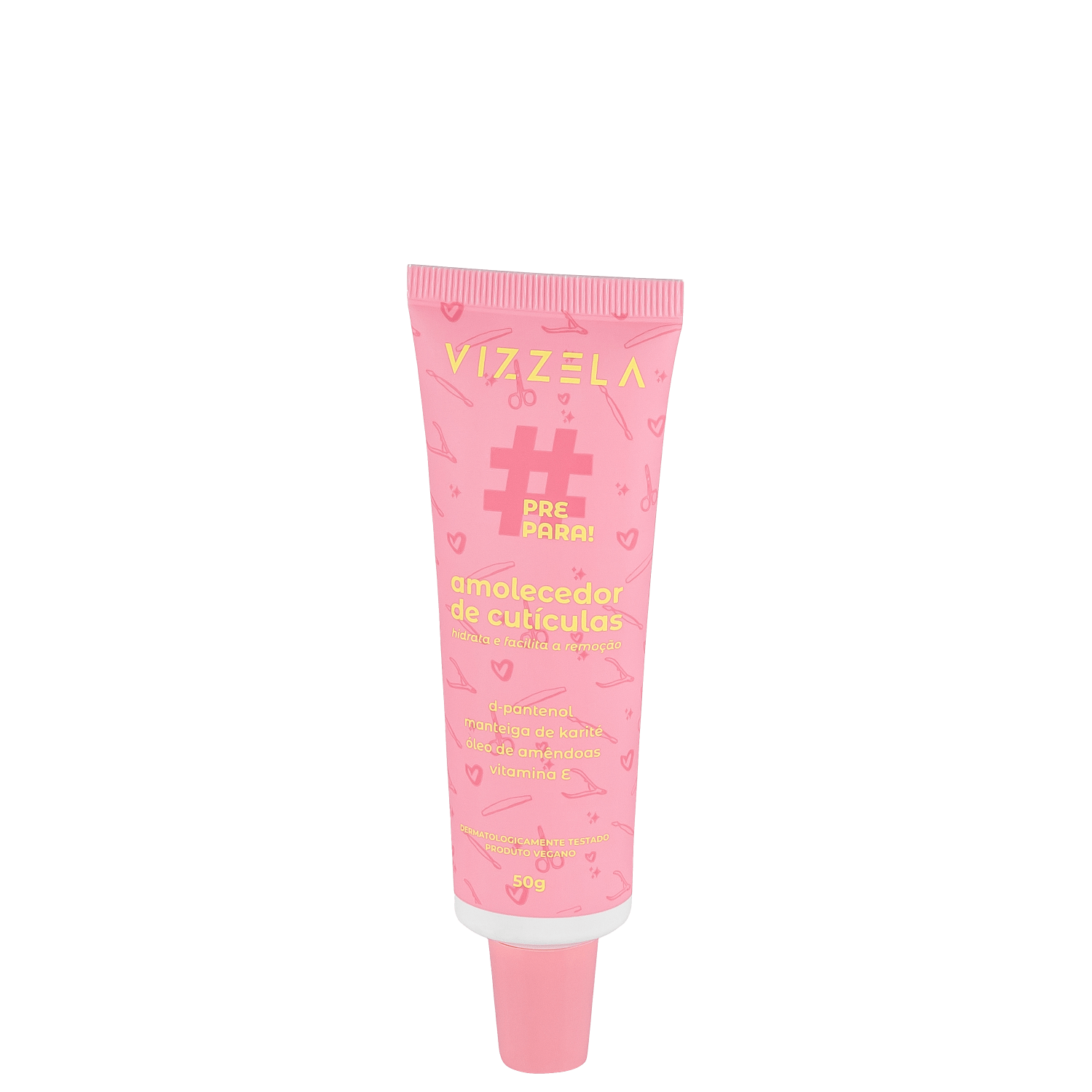 Vizzela Cosméticos Prepara - Amolecedor de Cutículas 50g