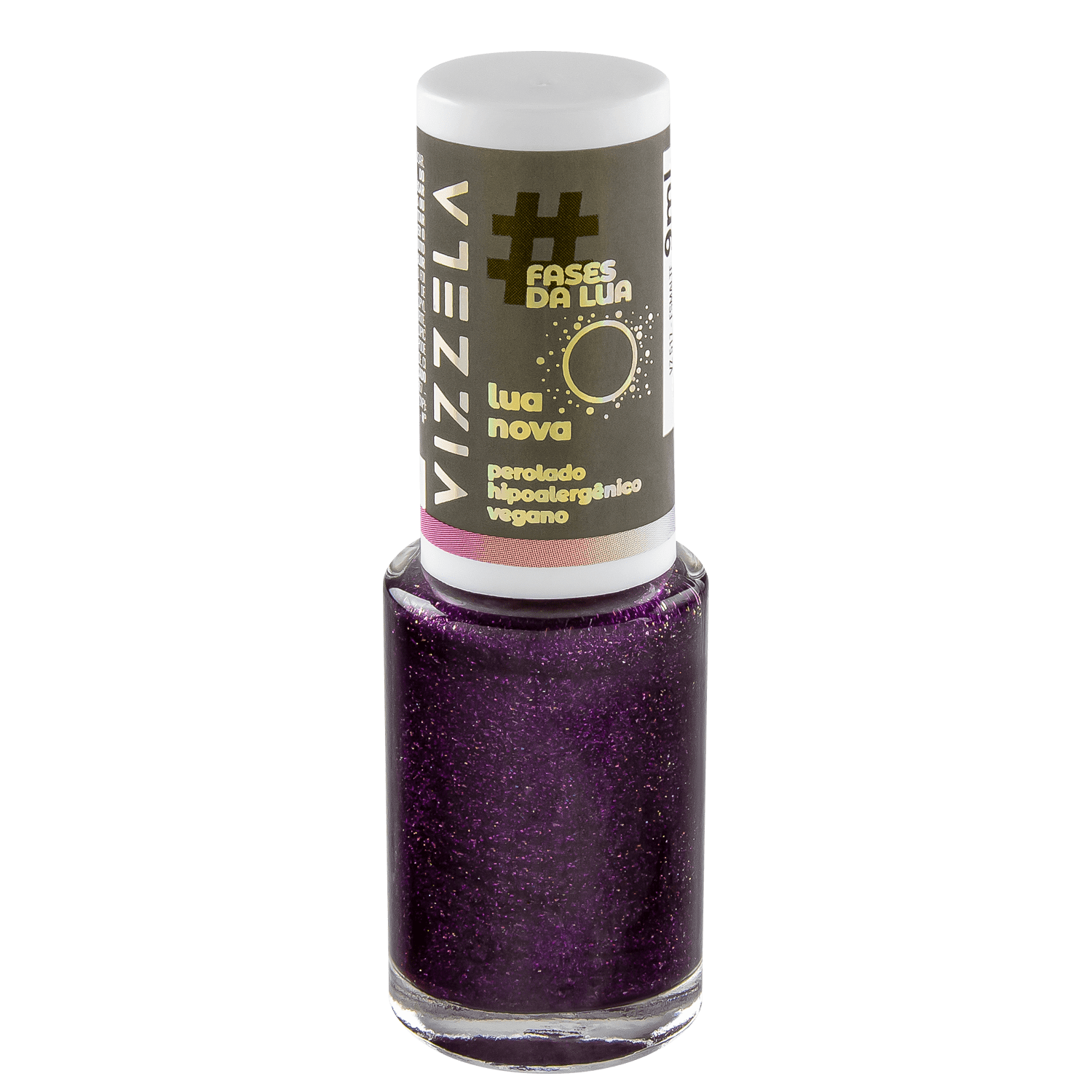 Vizzela Cosméticos Fases da Lua Lua Nova - Esmalte Metálico 9ml