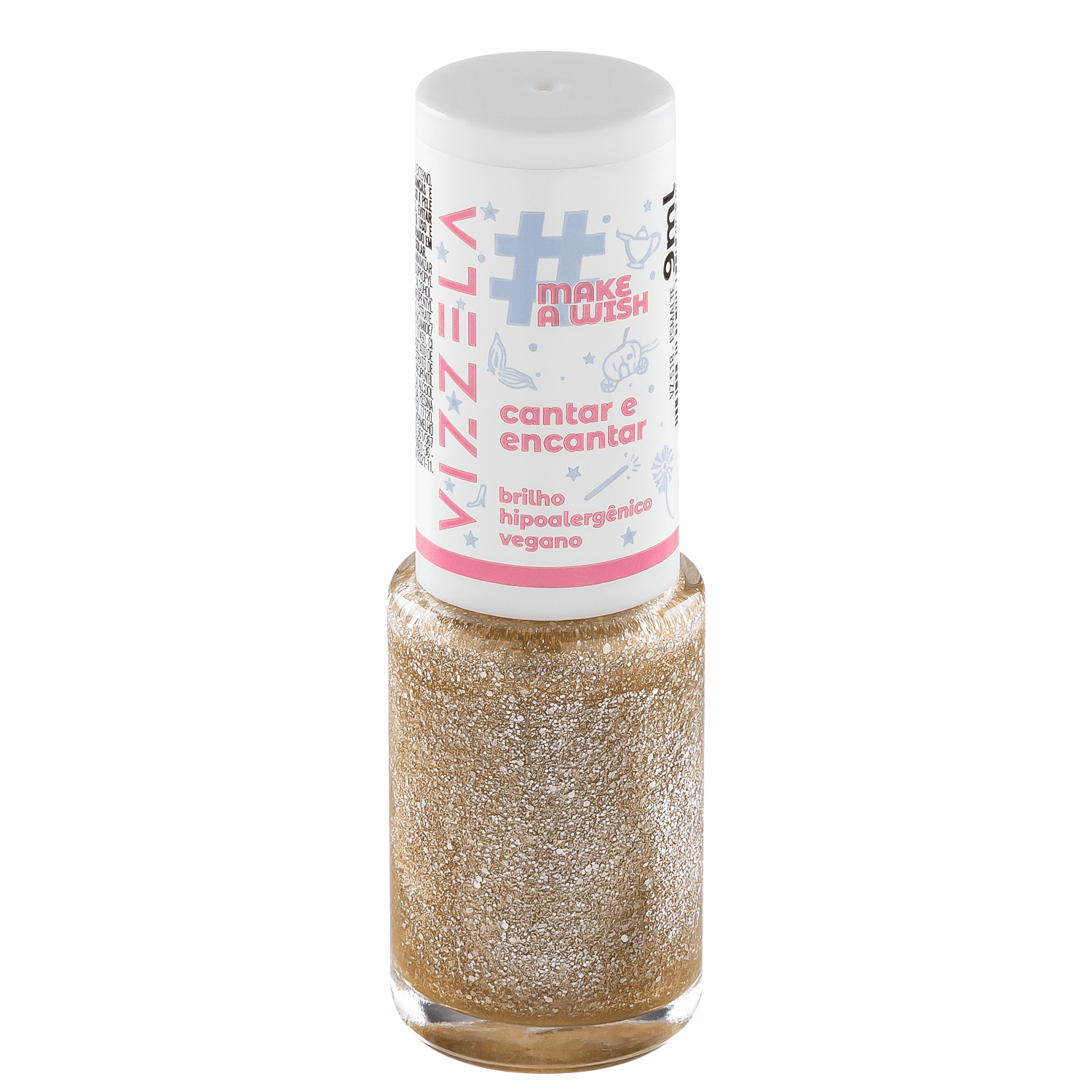 Vizzela Cosméticos Make a Wish Cantar e Encantar - Esmalte 9ml