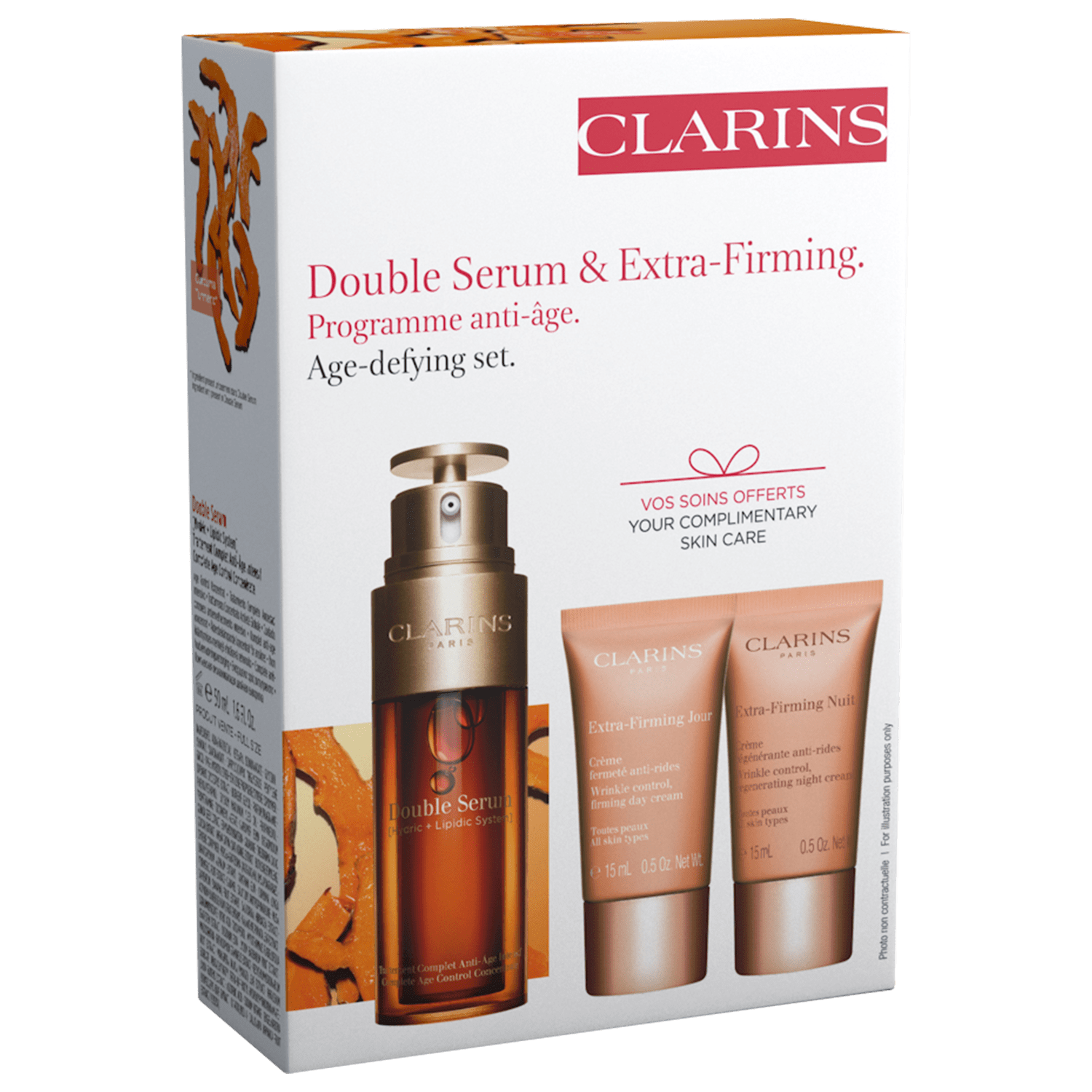 Kit Clarins Double Extra-Firming (3 Produtos)