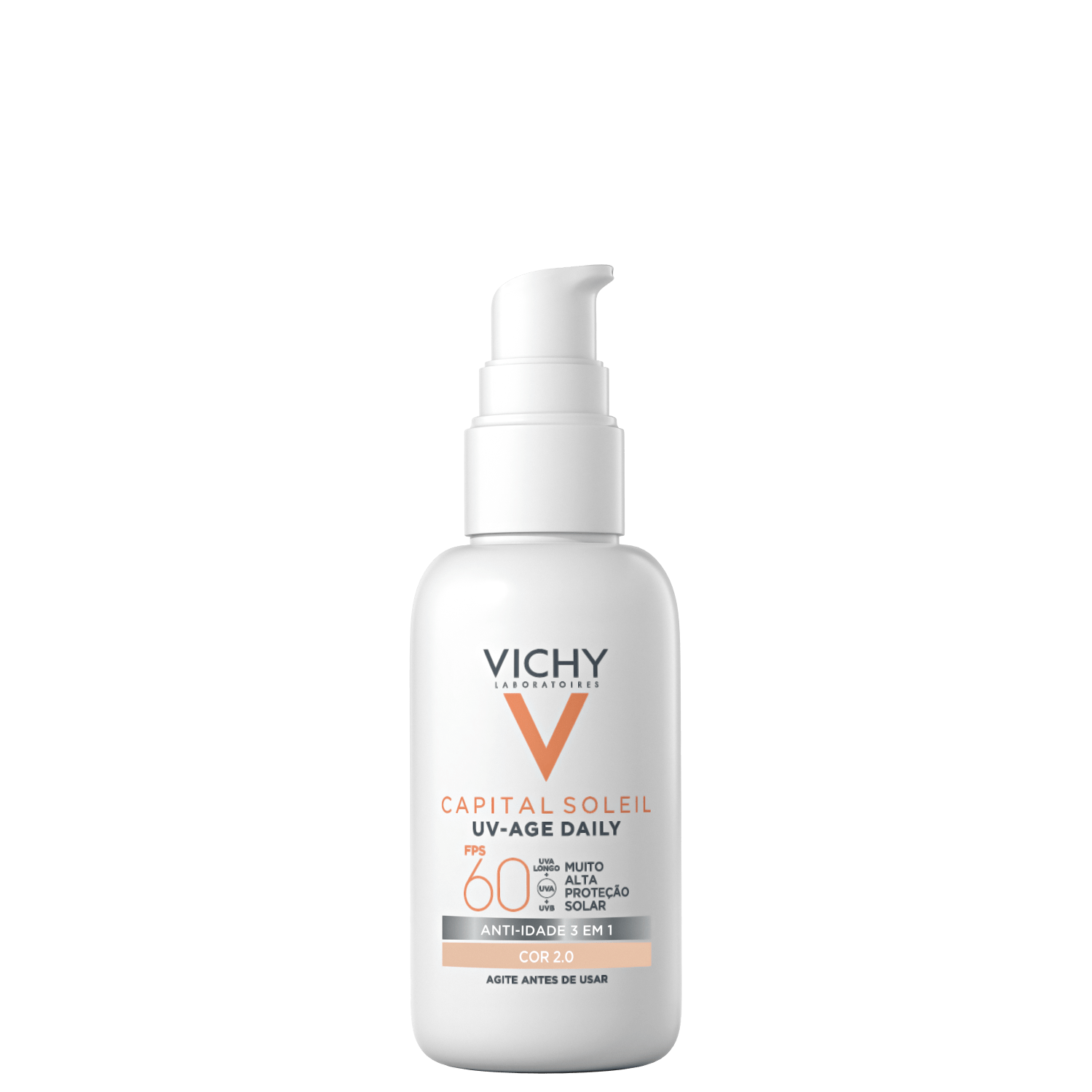 Vichy UV-Age Daily Cor Clara 2.0 FPS 60 - Protetor Solar Facial 40g