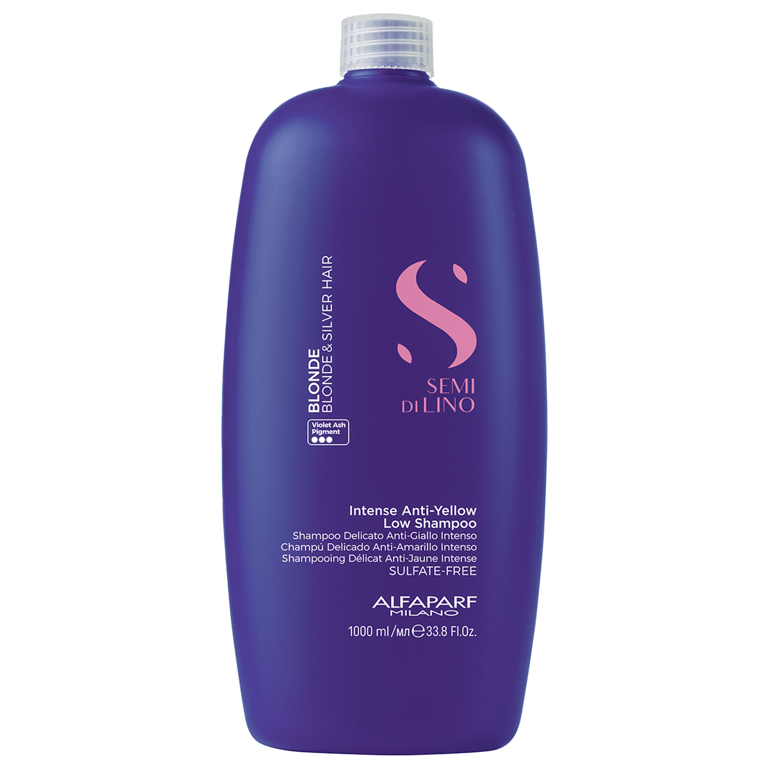 Alfaparf Semi Di Lino Intense Anti-Yellow - Shampoo 1L