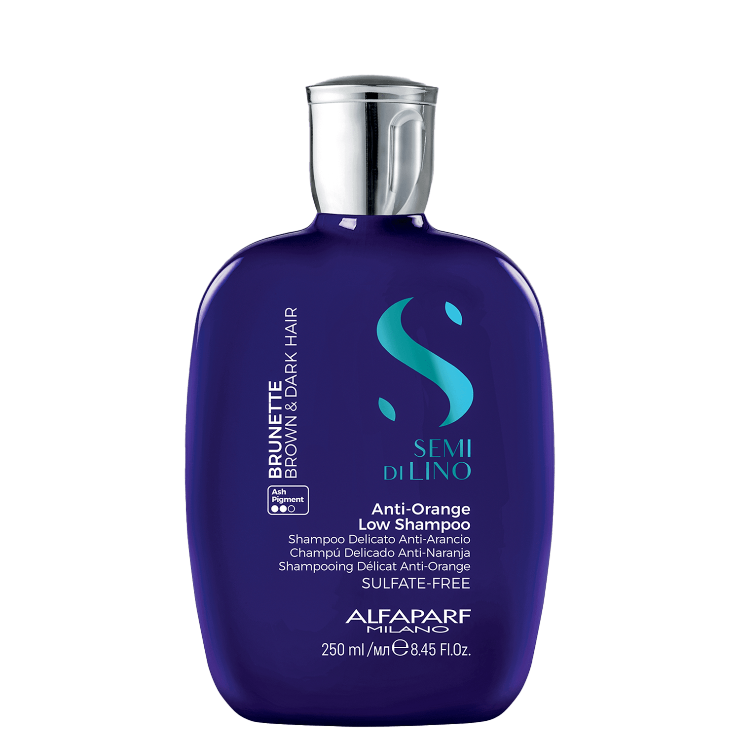 Alfaparf Milano Semi Di Lino Brunette Anti-Orange - Shampoo 250ml