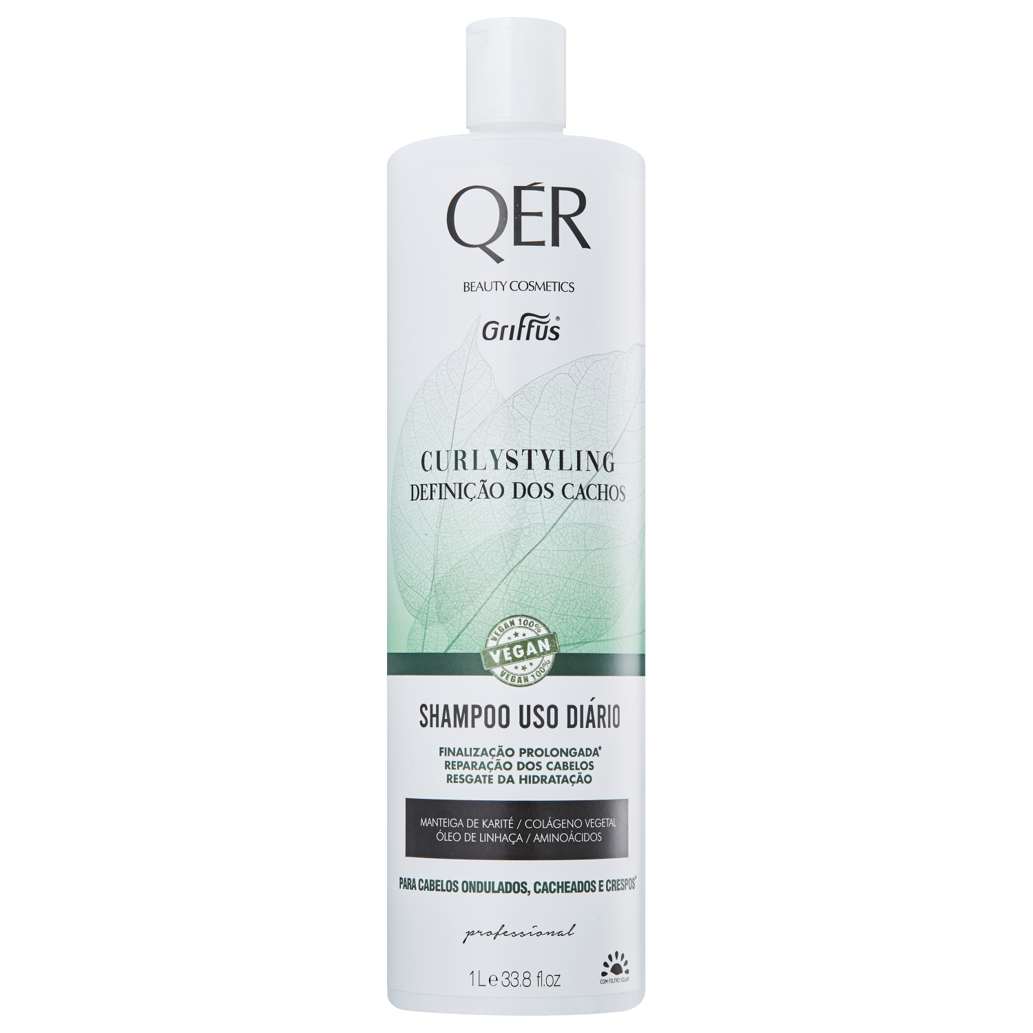 Griffus QÉR Beauty Cosmetics Curly Styling - Shampoo 1L