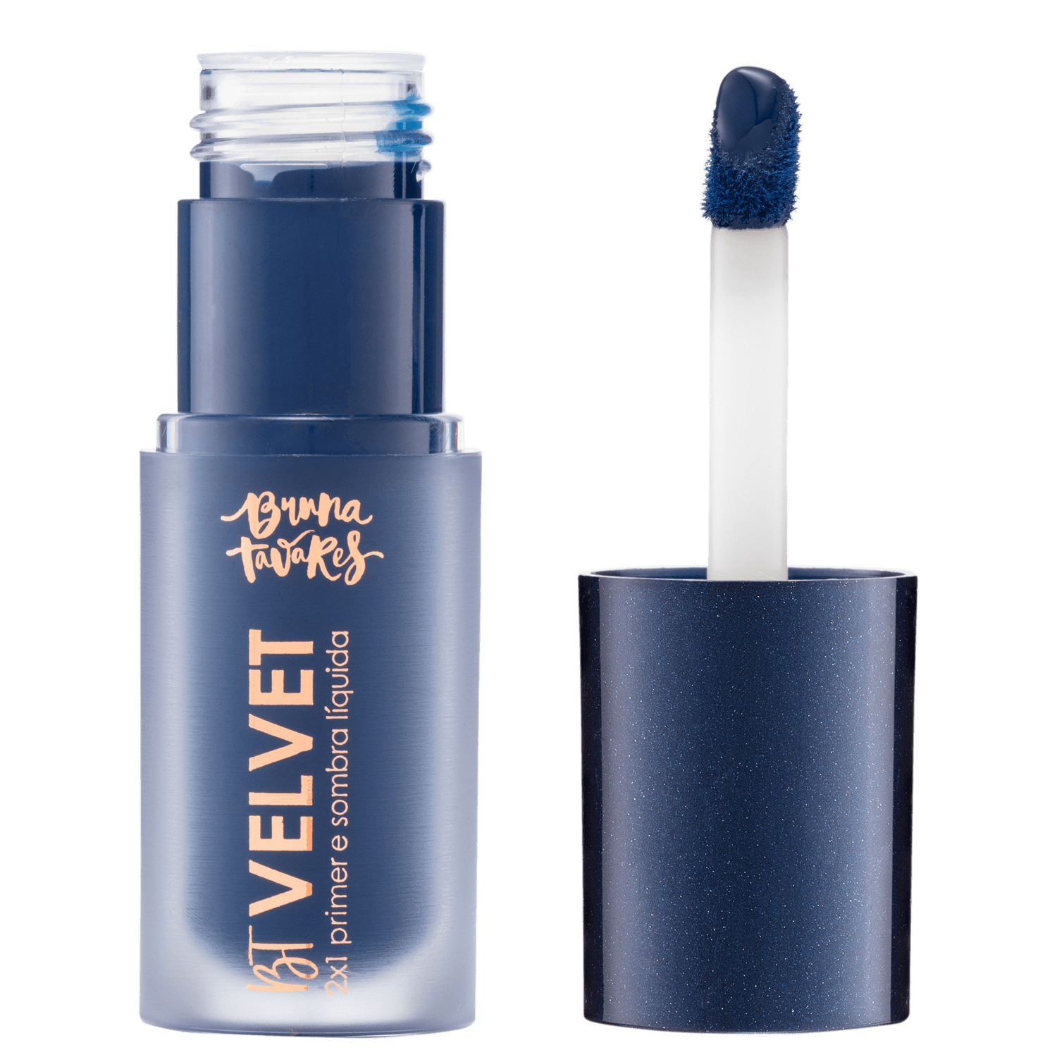 Bruna Tavares BT Velvet 2x1 Navy - Sombra Líquida Multifuncional 6ml