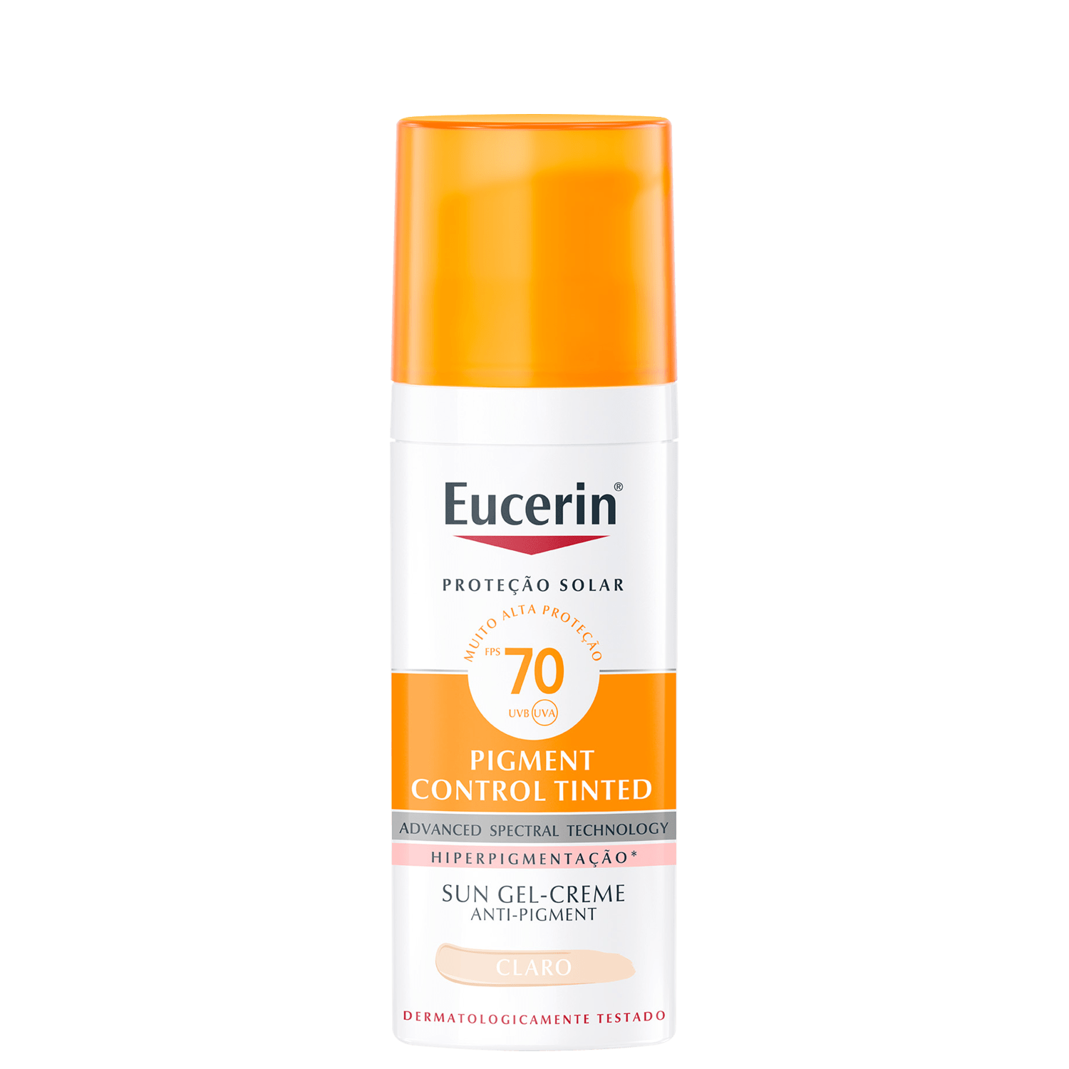 Eucerin Sun Pigment Control Cor Clara FPS 70 - Protetor Solar Facial Antimanchas 50ml