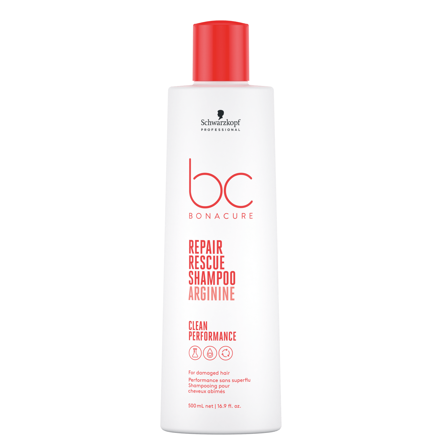 Schwarzkopf Professional BC Bonacure Clean Performance Repair Rescue - Shampoo 500ml
