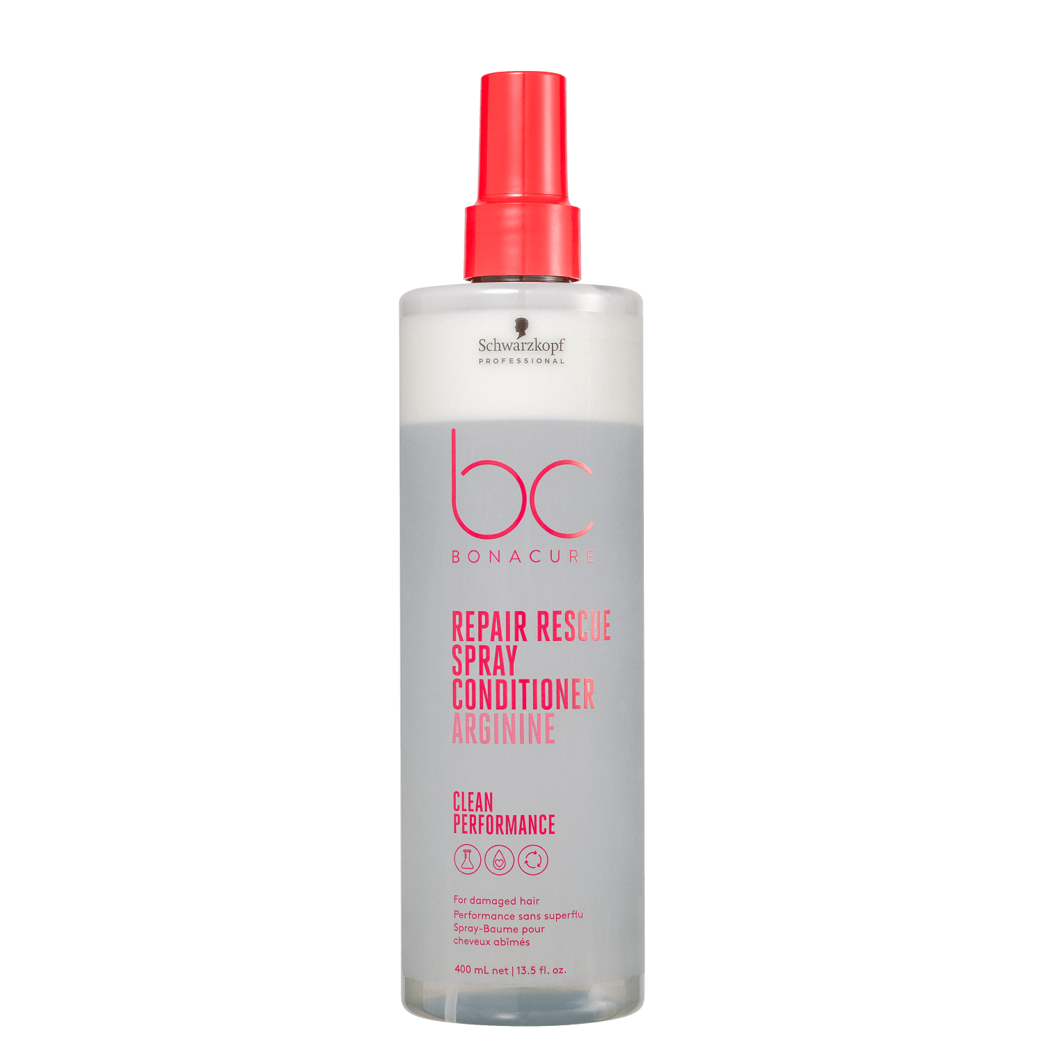 Schwarzkopf Professional BC Bonacure Clean Performance Repair Rescue Spray Conditioner - Leave-in 400ml
