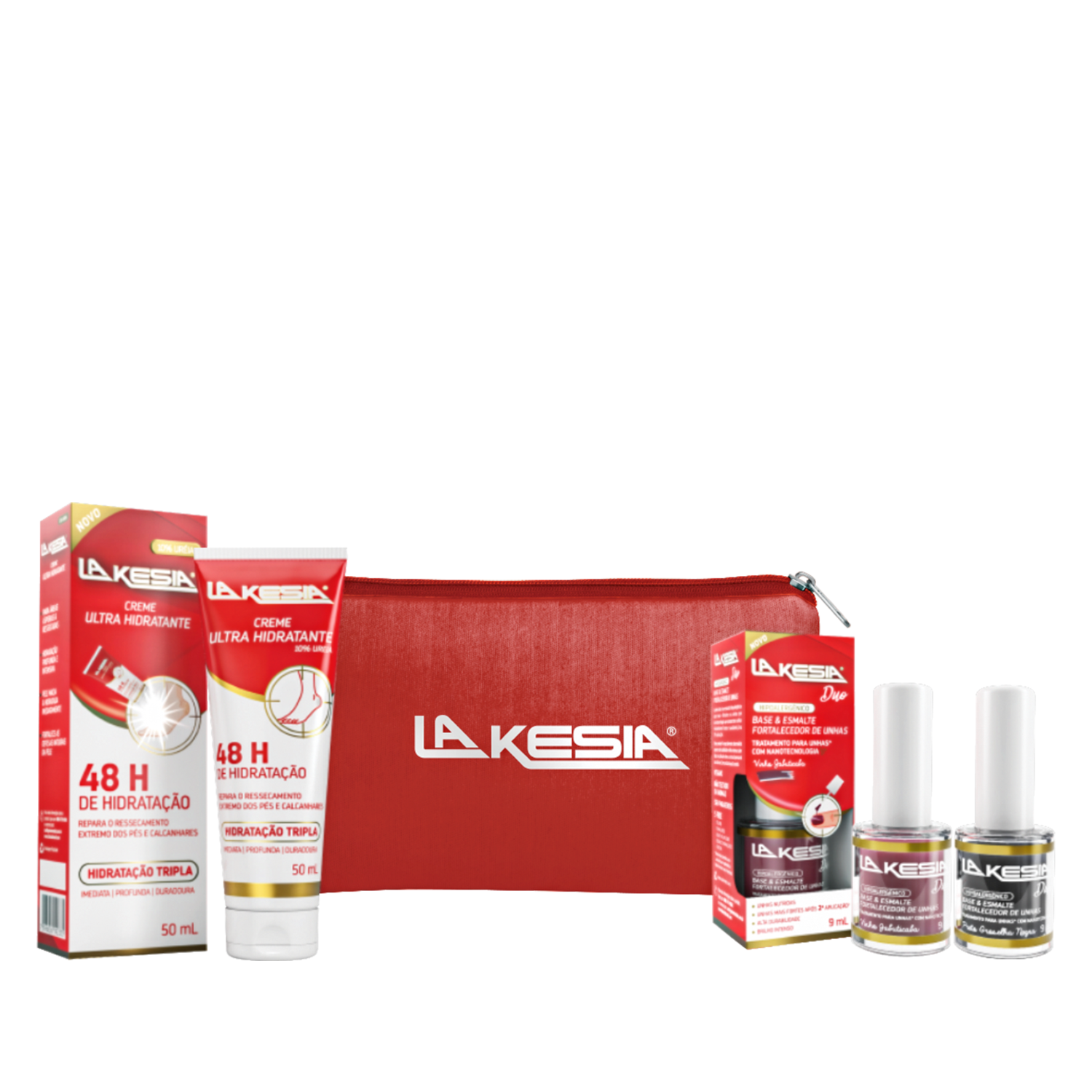 Kit Lakesia Hidratante e Fortalecedor (4 Produtos)