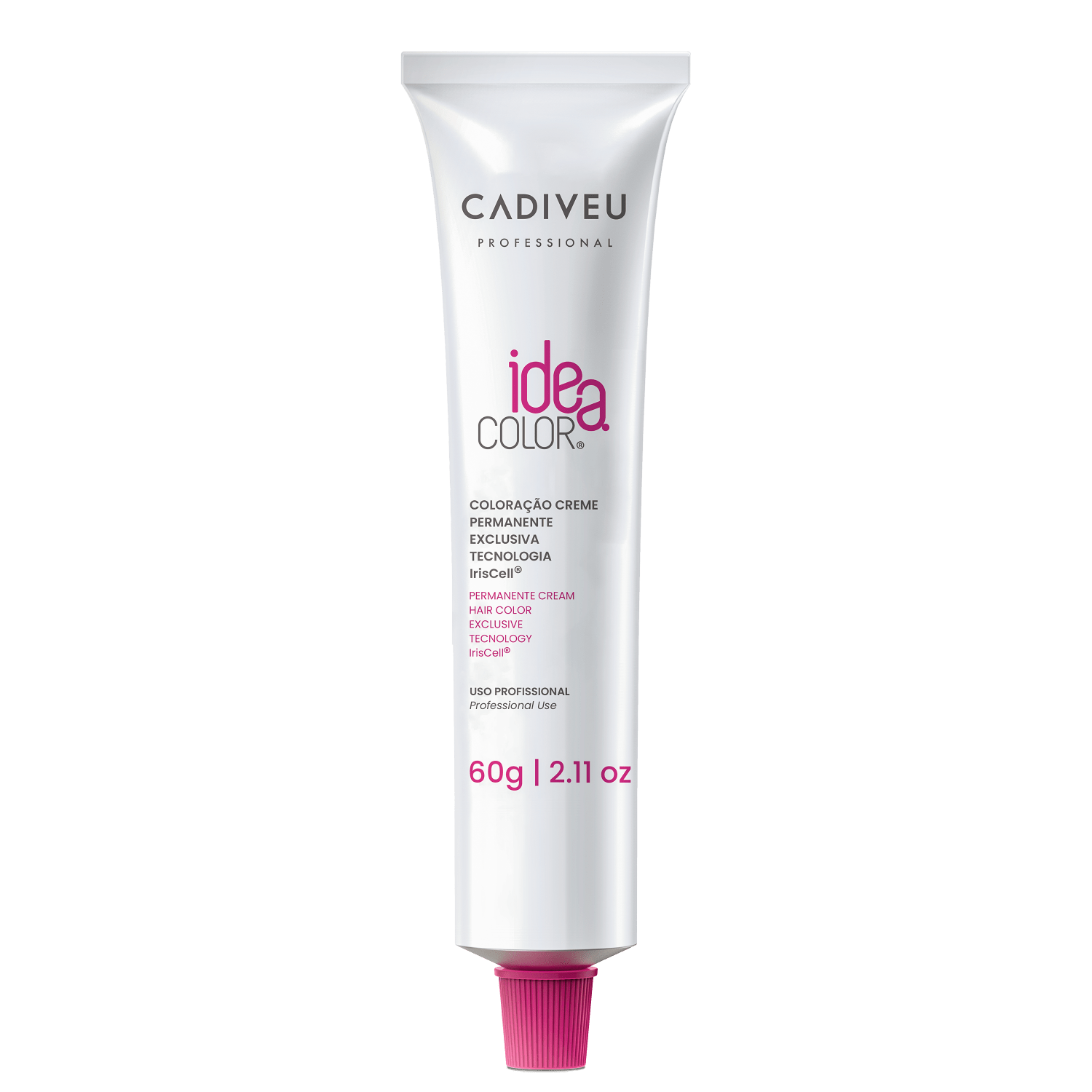Cadiveu Professional Idea Color 6.1 Louro Escuro Acinzentado - Coloração Permanente 60g