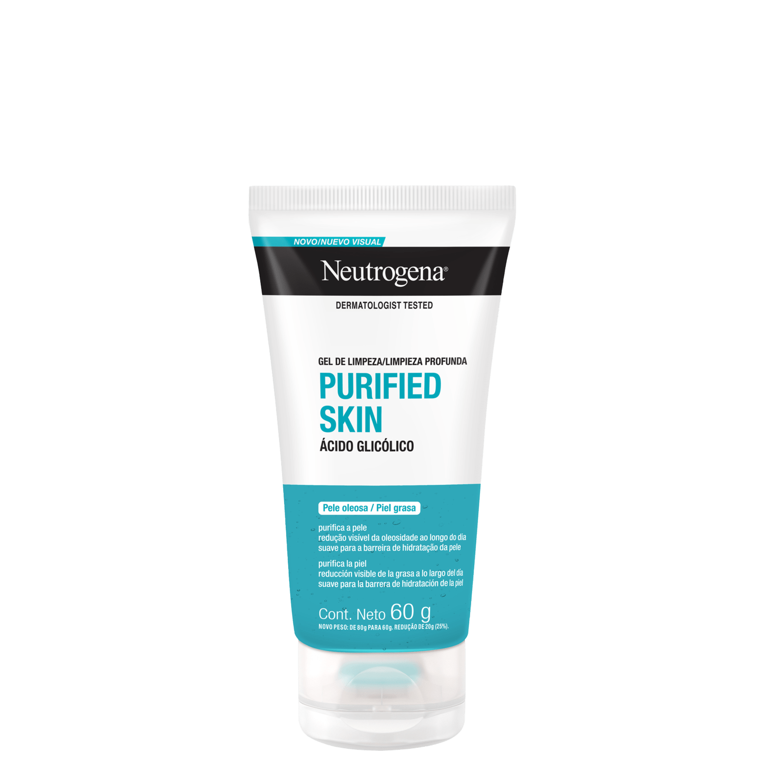 Neutrogena Purified Skin - Gel de Limpeza 60g