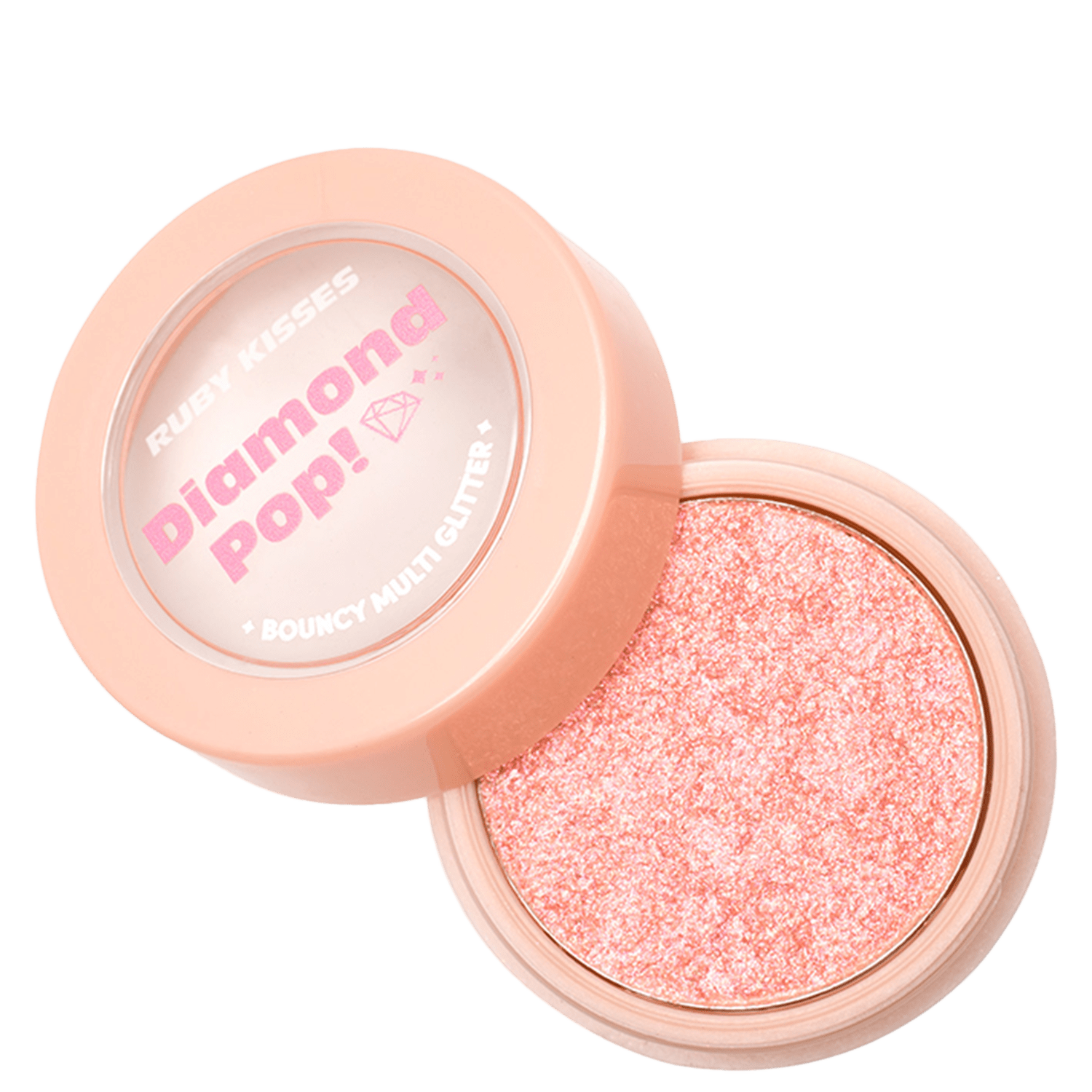 Ruby Kisses Diamond Pop! Rose Shine - Iluminador Glitter 22g