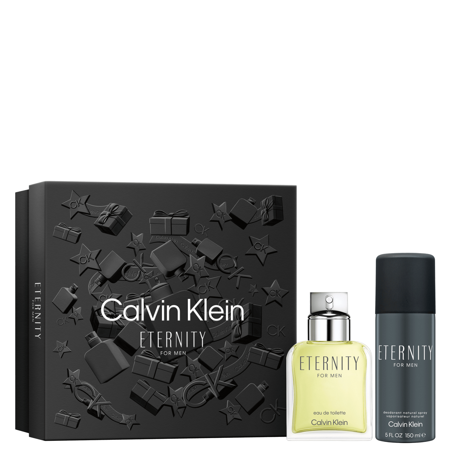 Conjunto Eternity for Men Calvin Klein Masculino - Eau de Toilette 100ml + Desodorante Spray 150ml