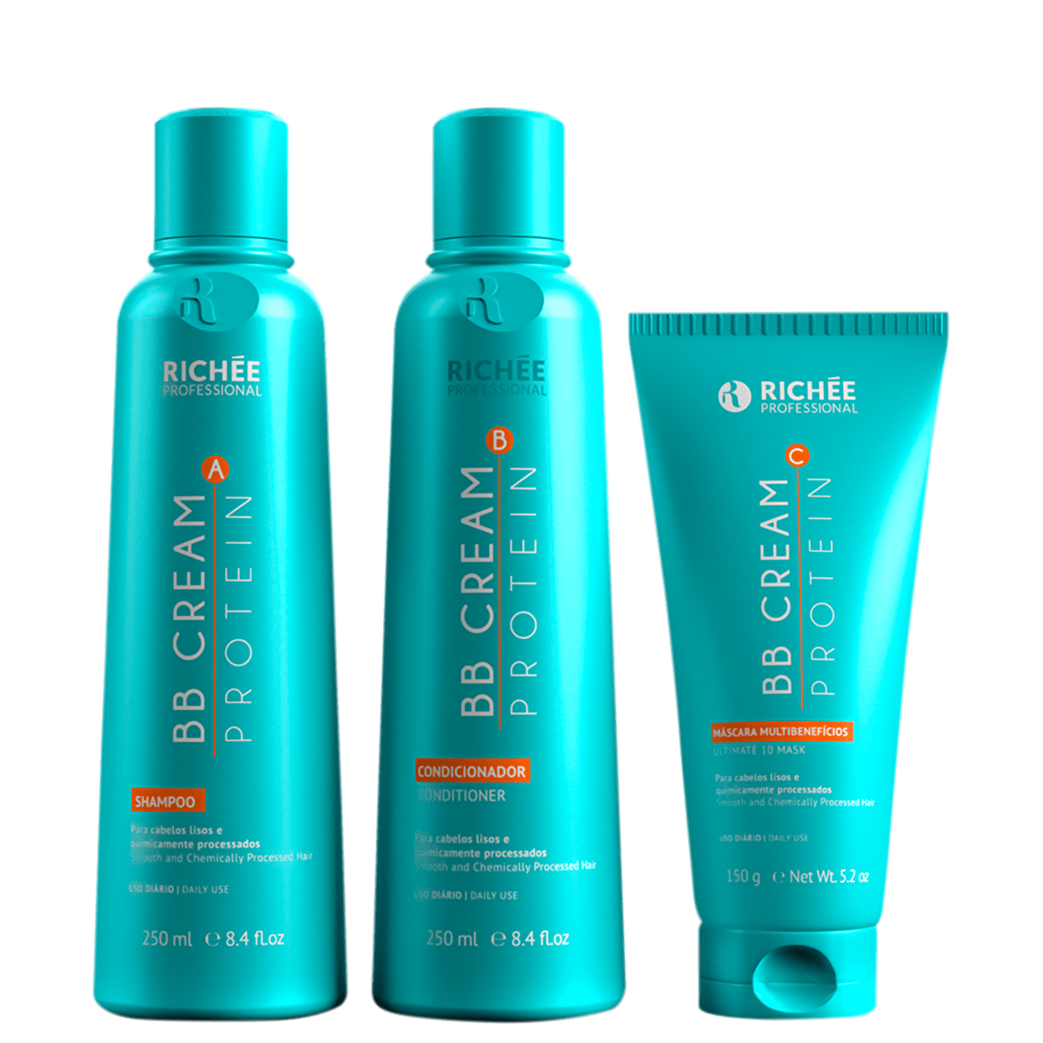 Kit Richée Professional BB Cream Protein (3 Produtos)