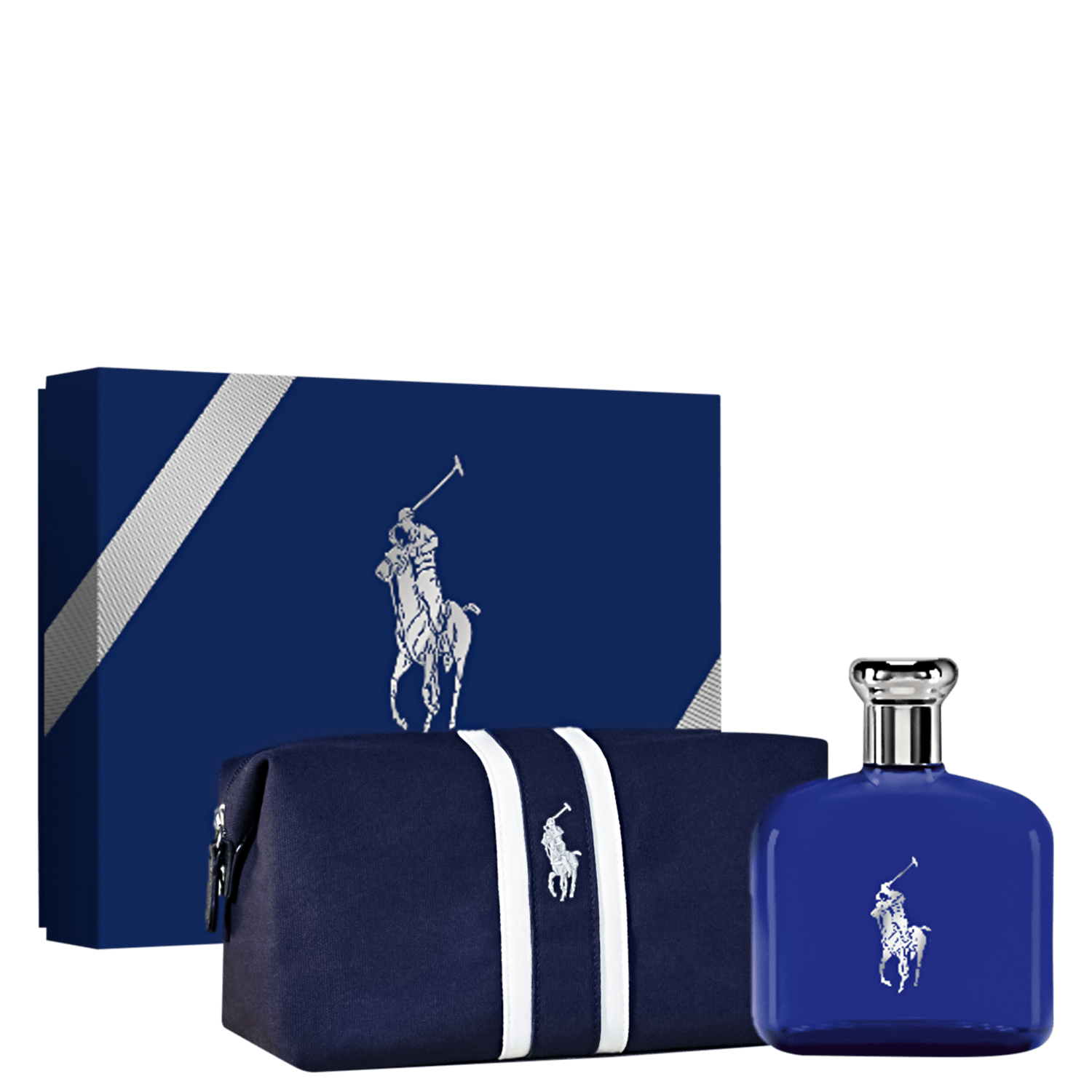 Conjunto Ralph Lauren Polo Blue Masculino - Eau de Toilette 125ml + Nécessaire