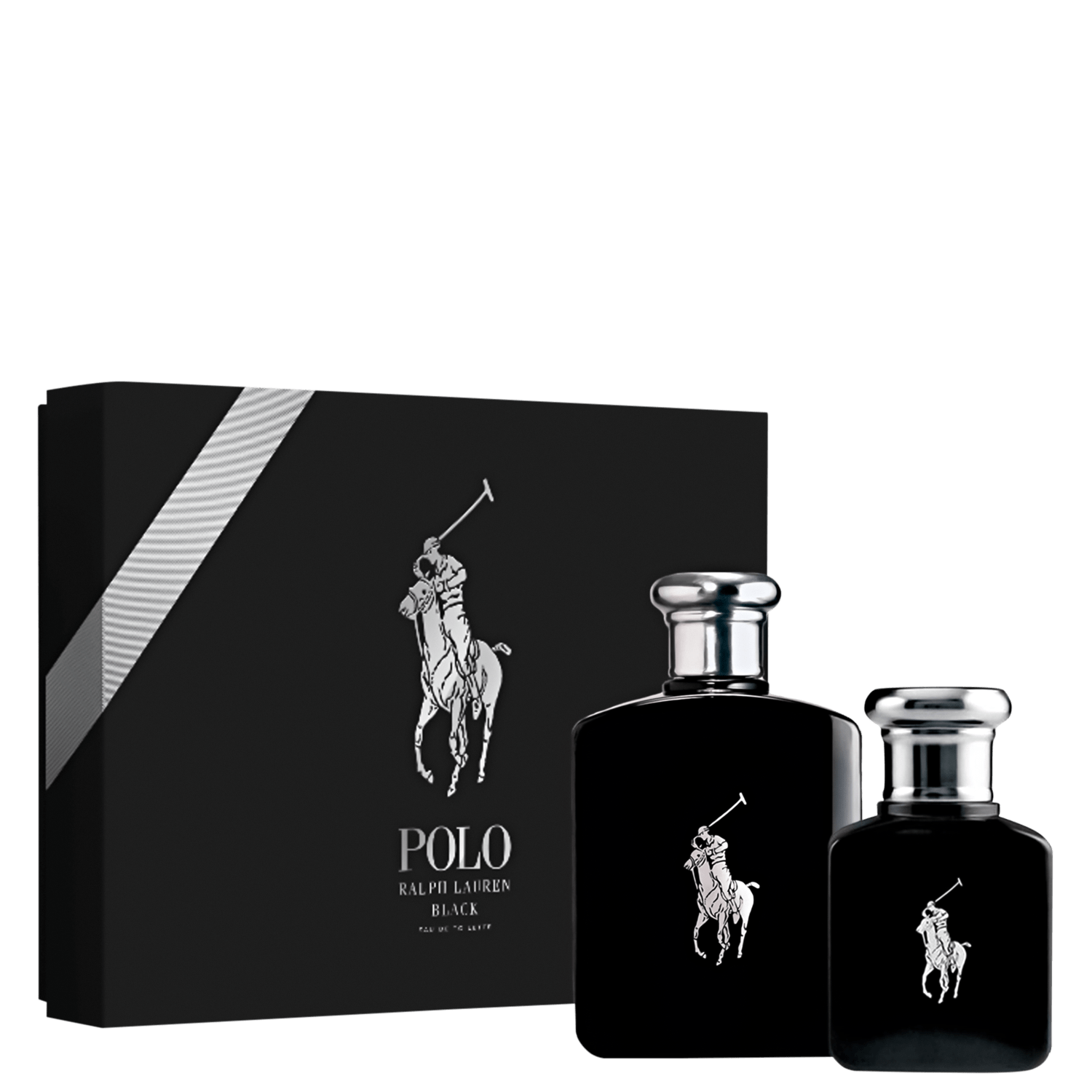 Conjunto Ralph Lauren Polo Black Masculino - Eau de Toilette 125ml + 40ml