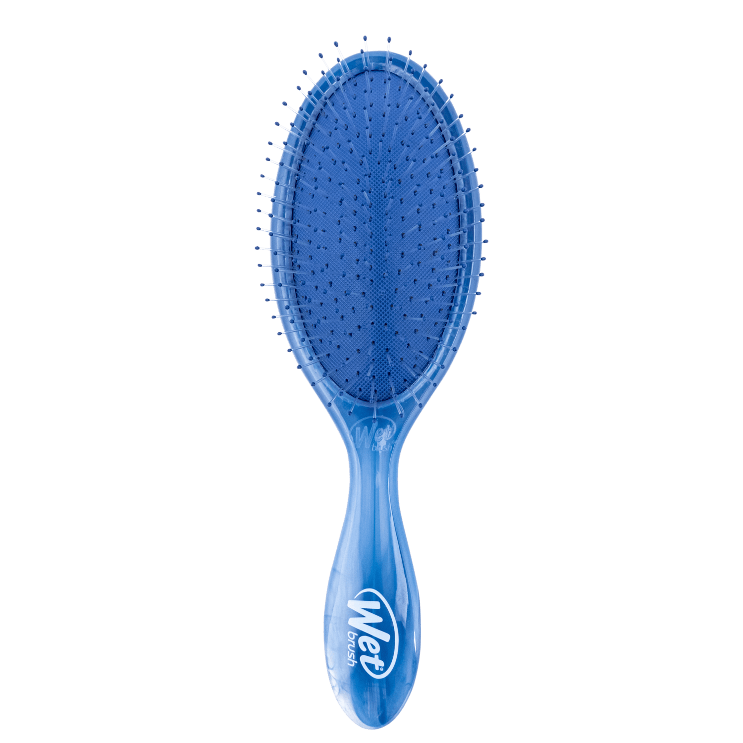 Wet Brush Detangle Natural Mármore Azul - Escova de Cabelo
