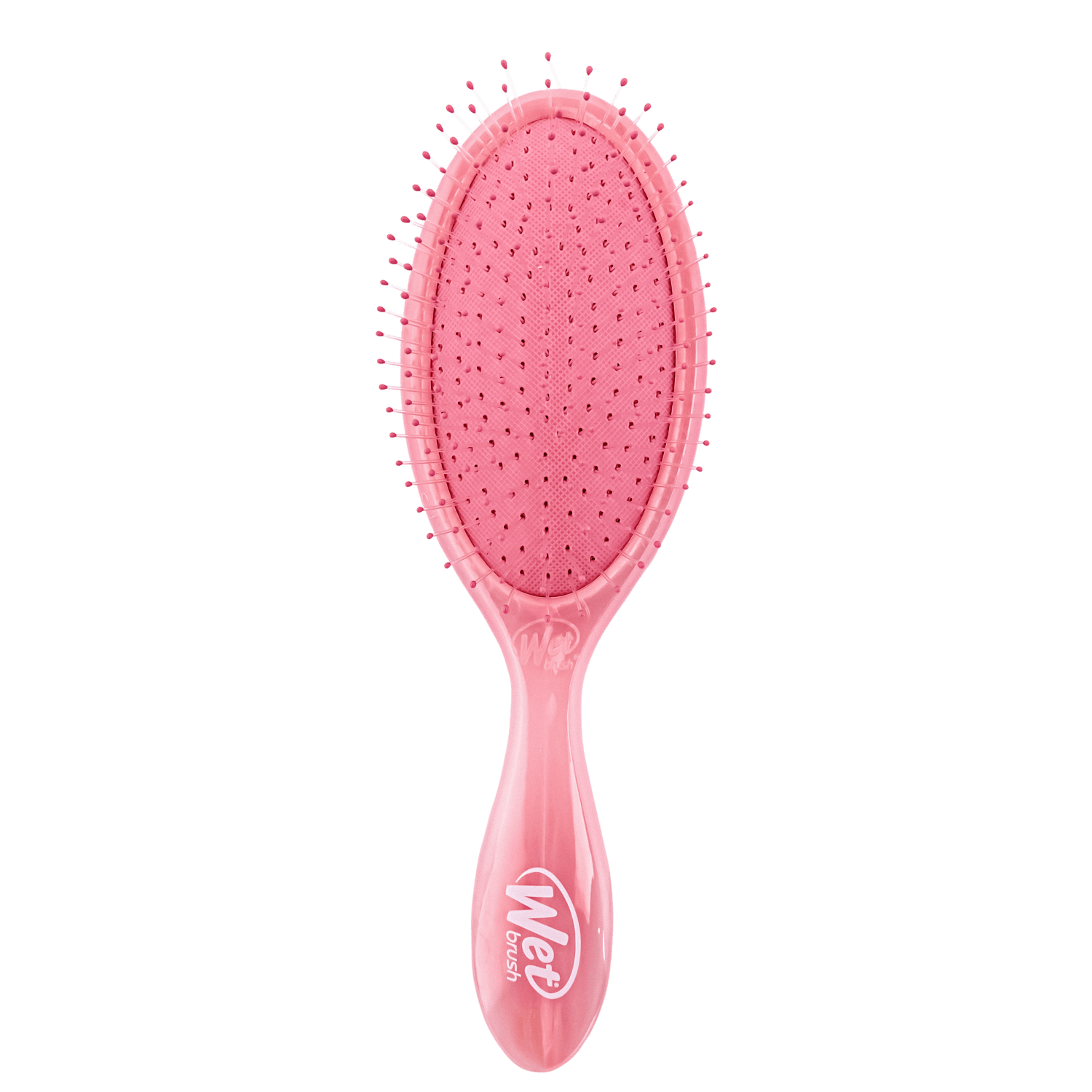 Wet Brush Detangle Natural Mármore Rosa - Escova de Cabelo