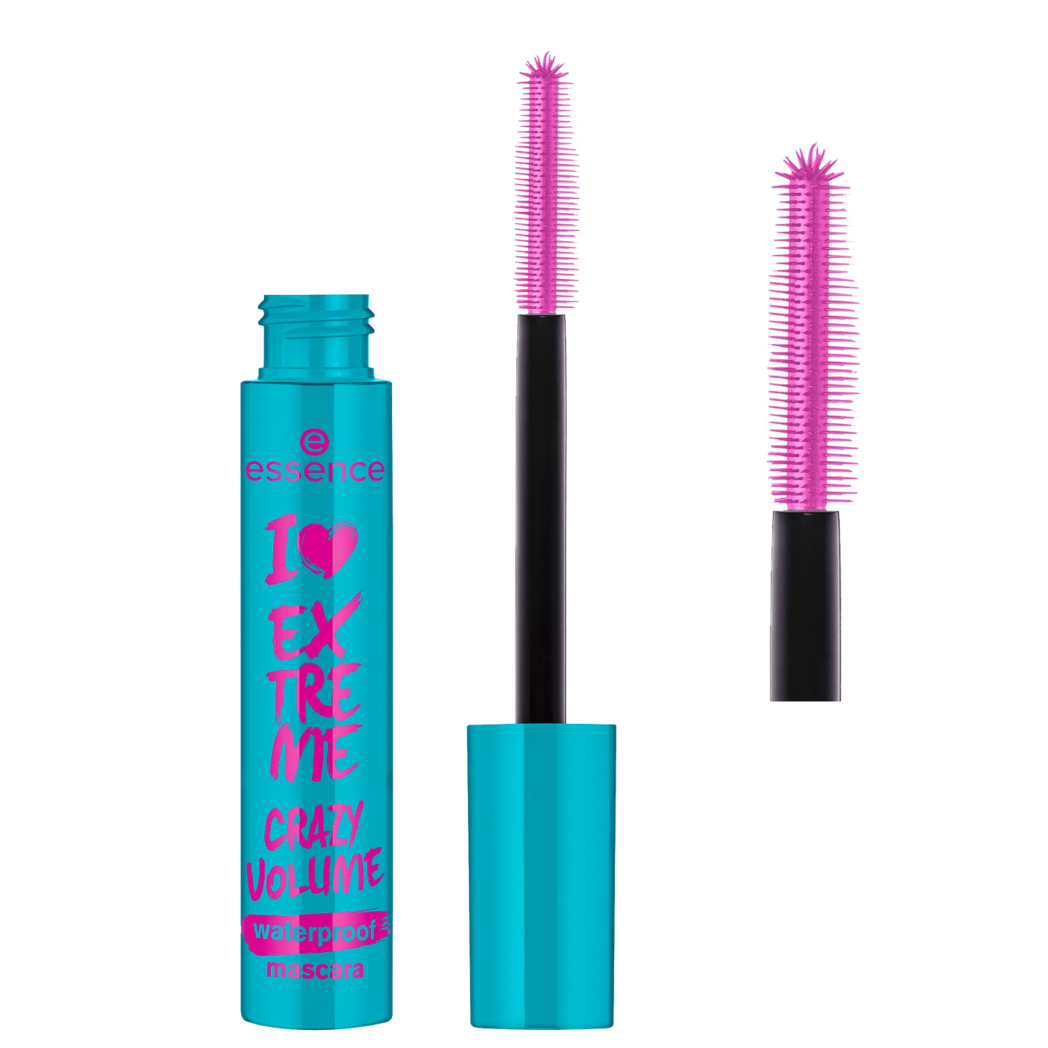Essence I Love Extreme Crazy Volume Waterproof Preta - Máscara para Cílios 12ml