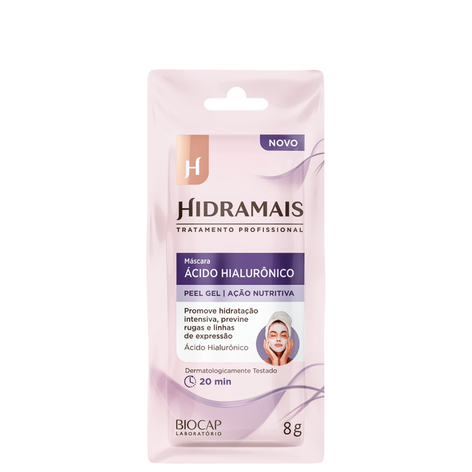Hidramais Ácido Hialurônico - Máscara Facial 8g