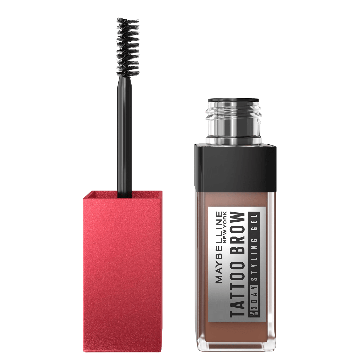 Maybelline New York Tattoo Brow 3 Dias Warm Brown - Gel para Sobrancelhas 5g