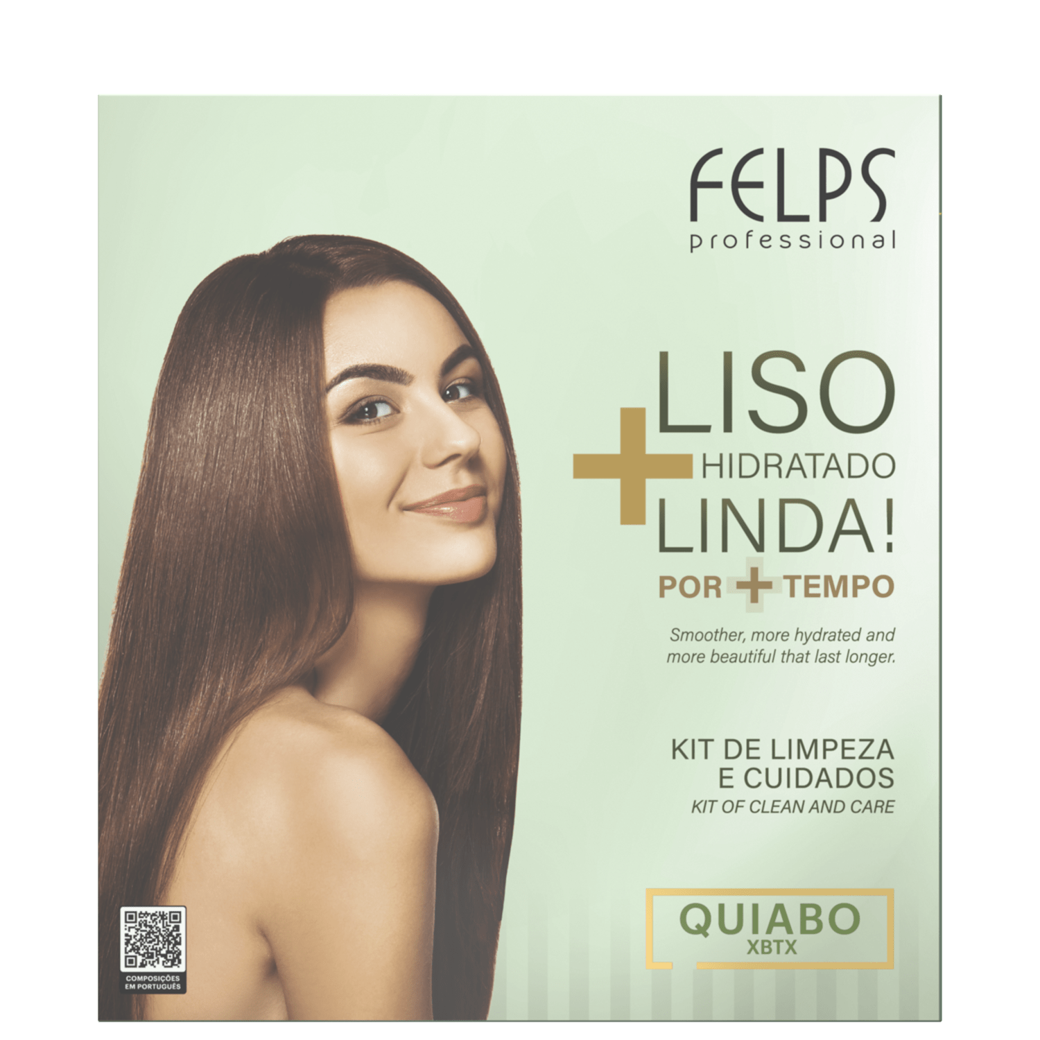 Kit Felps Professional Quiabo XBTX Pós Progressiva (3 Produtos)