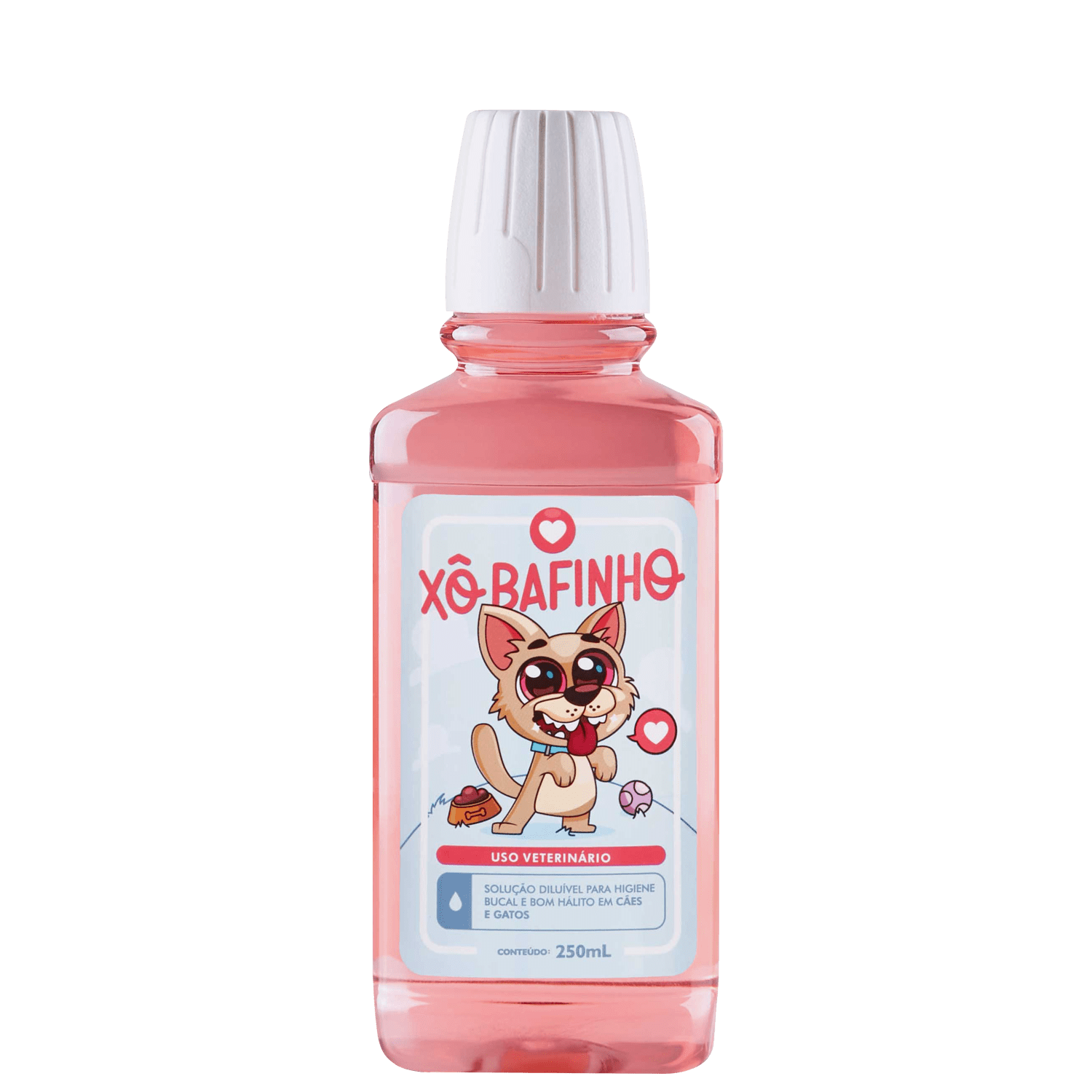 Xô Bafinho - Solução para Higiene Bucal de Cães e Gatos 250ml