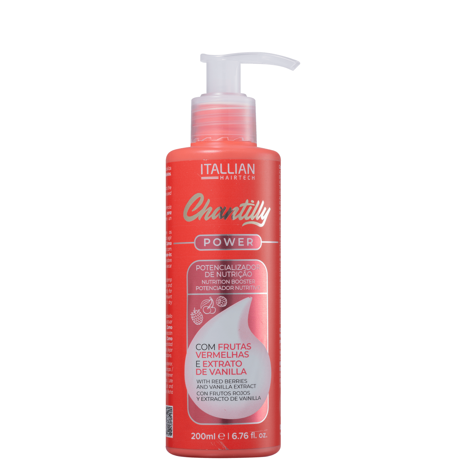 Itallian Hairtech Chantilly Power - Potencializador de Nutrição 200ml