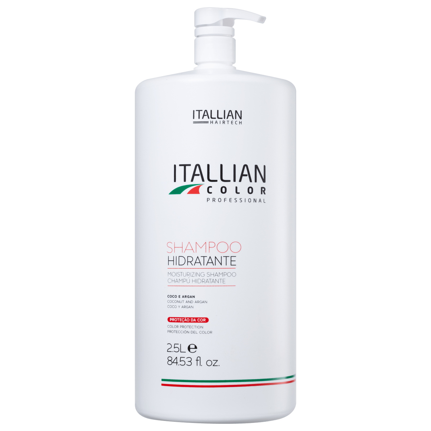 Itallian Hairtech Color Professional - Shampoo Hidratante 2,5L