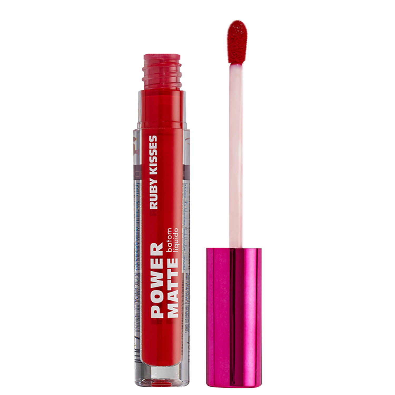 Ruby Kisses Power Matte Oh My Red - Batom Líquido 2,5g