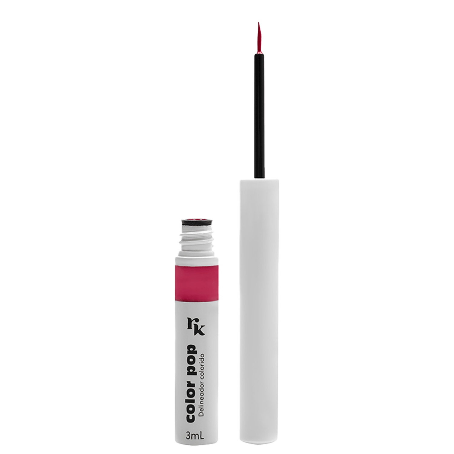 Kiss New York RK Color Pop Rosa - Delineador Colorido 3ml