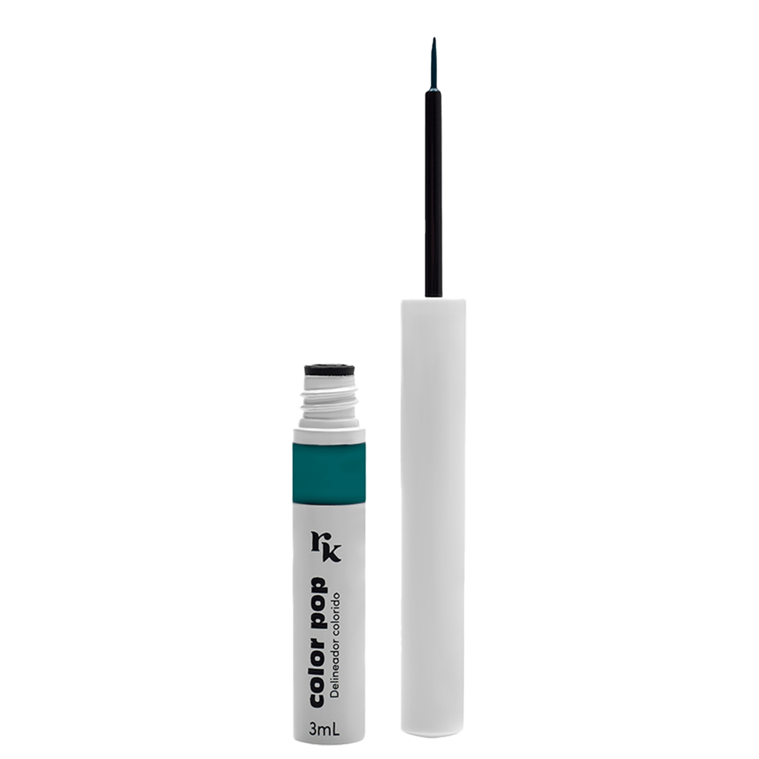 Kiss New York RK Color Pop Verde - Delineador Colorido 3ml
