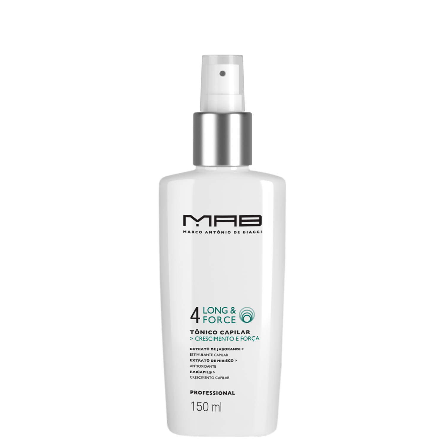 MAB Marco Antônio Biaggi Long & Force - Tônico Capilar 150ml