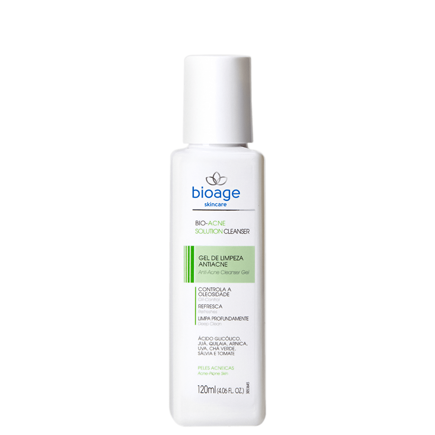 Bioage Bio-Acne Solution - Gel de Limpeza Facial 120ml