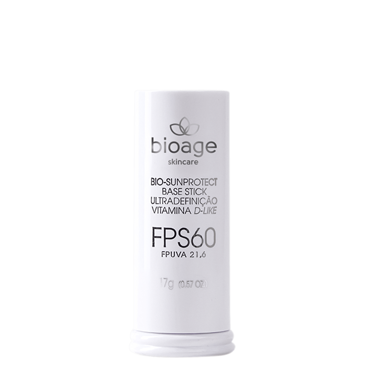 Bioage Bio-Sunprotect Vitamina D FPS 60 Bege Extra Claro Dourado - Base Stick 17g