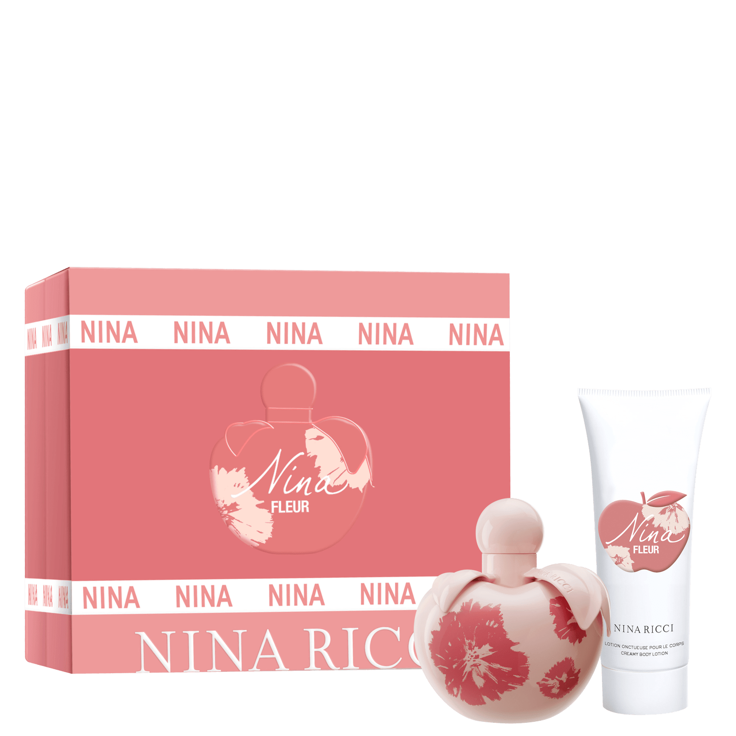 Conjunto Nina Fleur Nina Ricci Feminino - Eau de Toilette 80ml + Loção Corporal 100ml