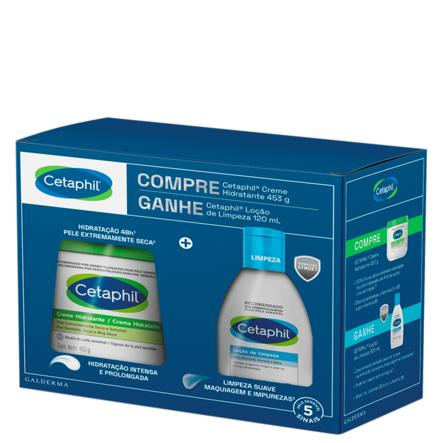 Kit Cetaphil Limpeza & Hidratação Profunda (2 Produtos)