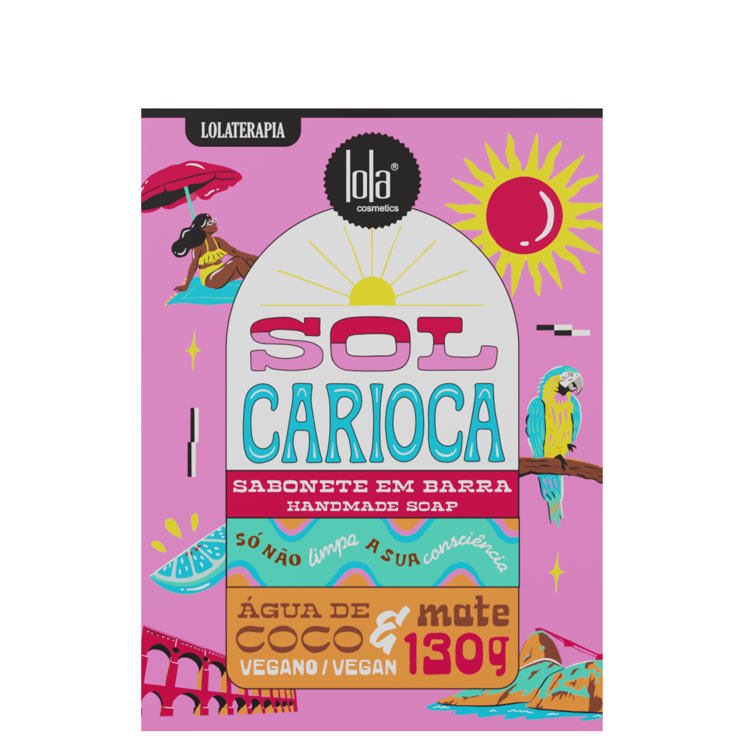 Lola Cosmetics Sol Carioca - Sabonete em Barra 130g