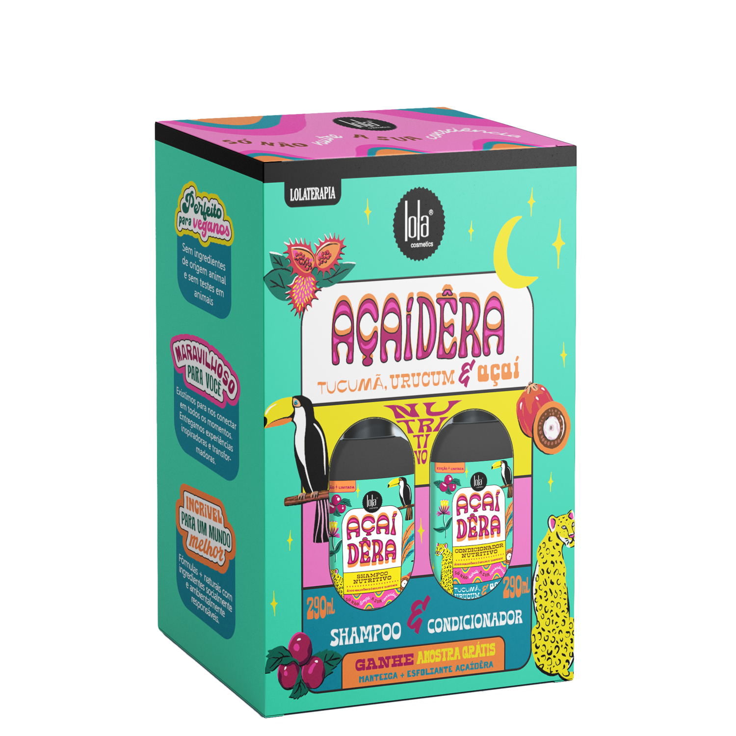 Kit Lola Cosmetics Açaidêra (2 Produtos)