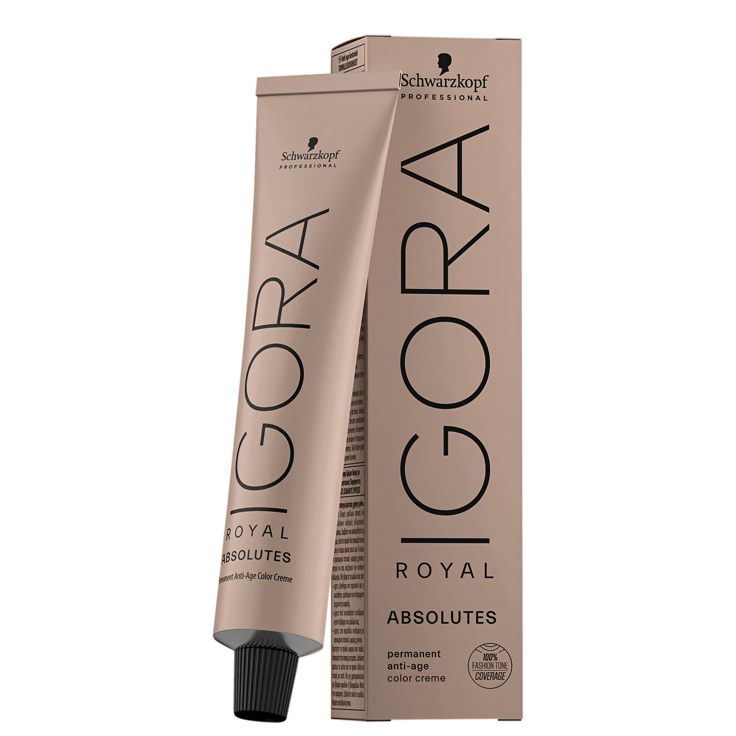 Schwarzkopf Professional Igora Royal Absolutes 7-140 Louro Médio Cendré Bege Natural - Coloração Permanente 60ml