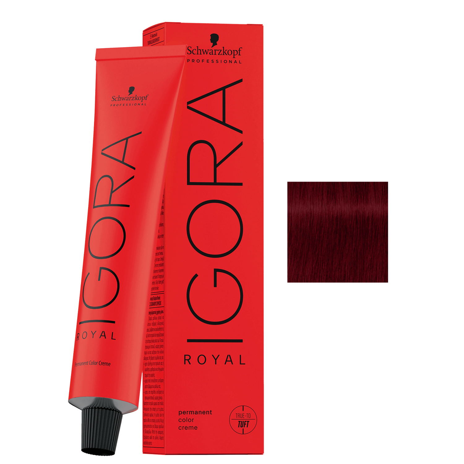Schwarzkopf Professional Igora Royal 5-88 Castanho Claro Vermelho Extra - Coloração Permanente 60ml