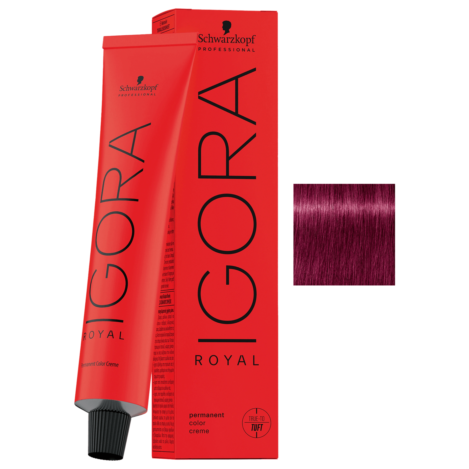 Schwarzkopf Professional Igora Royal 0-89 Aditivo Criativo Mix Vermelho Violeta - Coloração Permanente 60ml