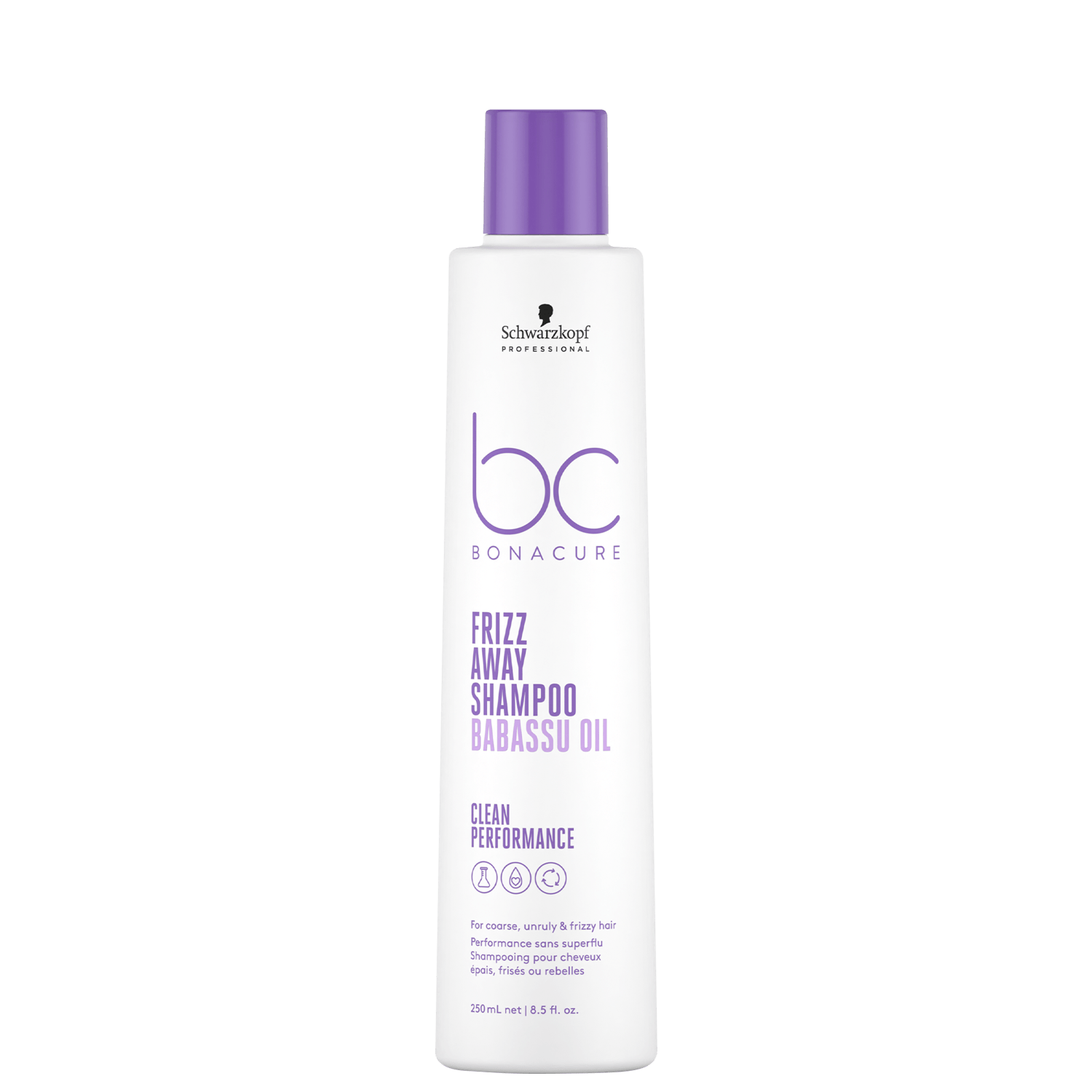 Schwarzkopf Professional BC Bonacure Clean Performance Frizz Away - Shampoo 250ml